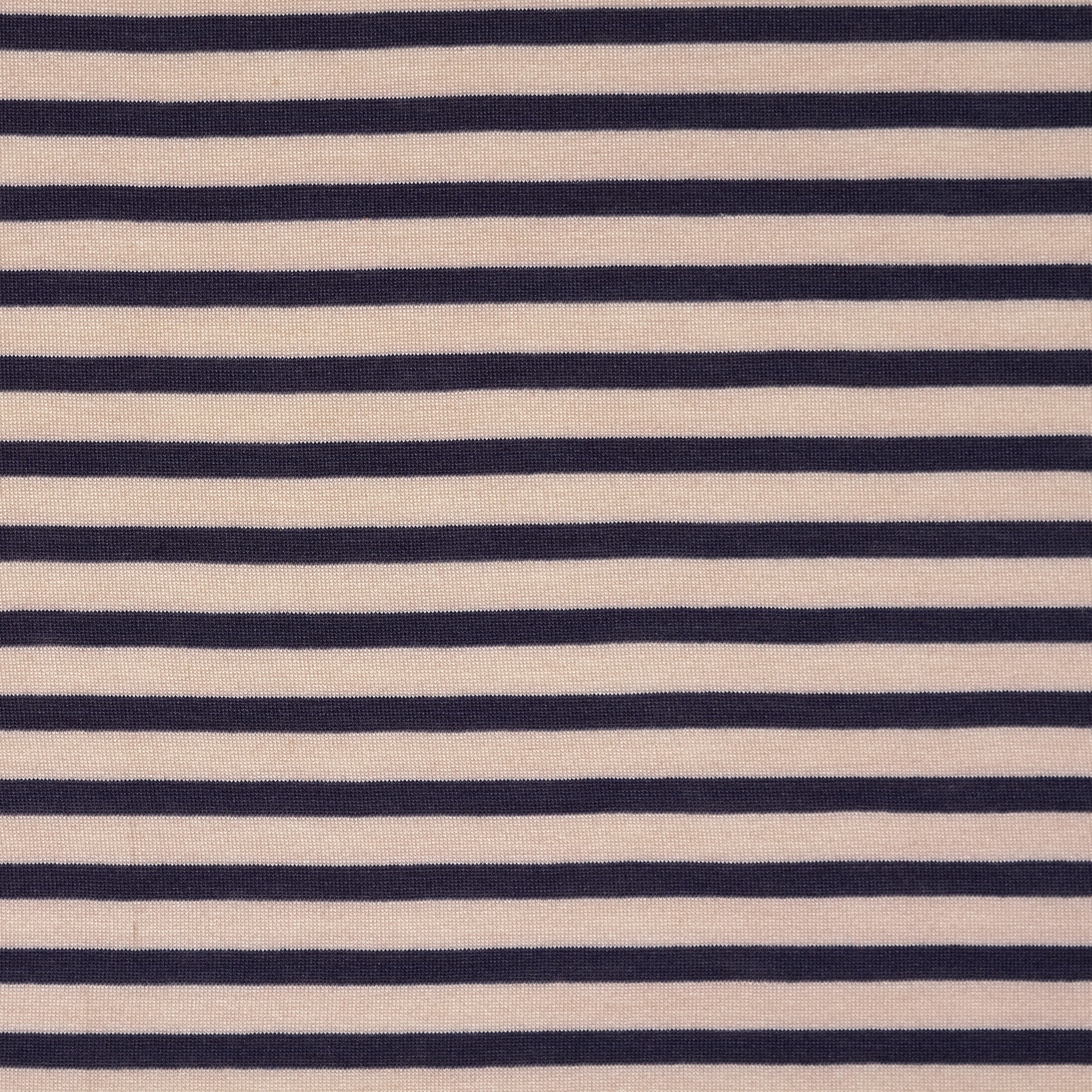 Single Jersey, Viscosa, Rigato, Denim&Ivory (F000032994) - Trama