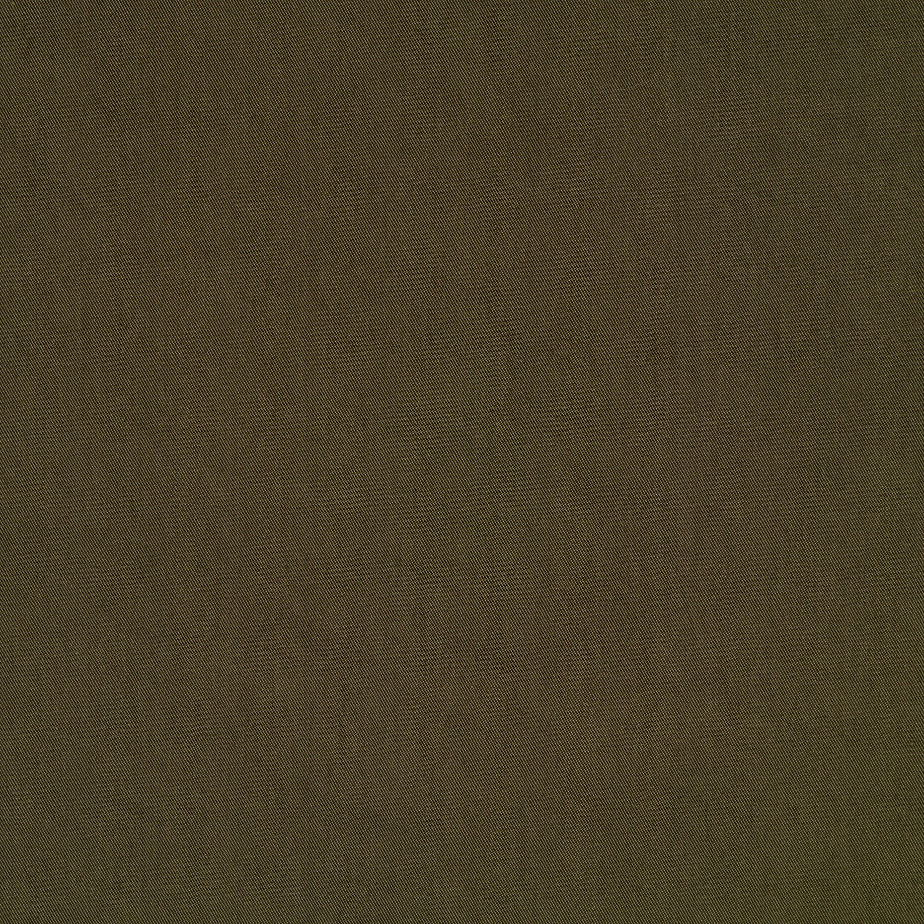 Twill, Mieszanka bawełny, Burnt Olive (F000041686) - Tkana