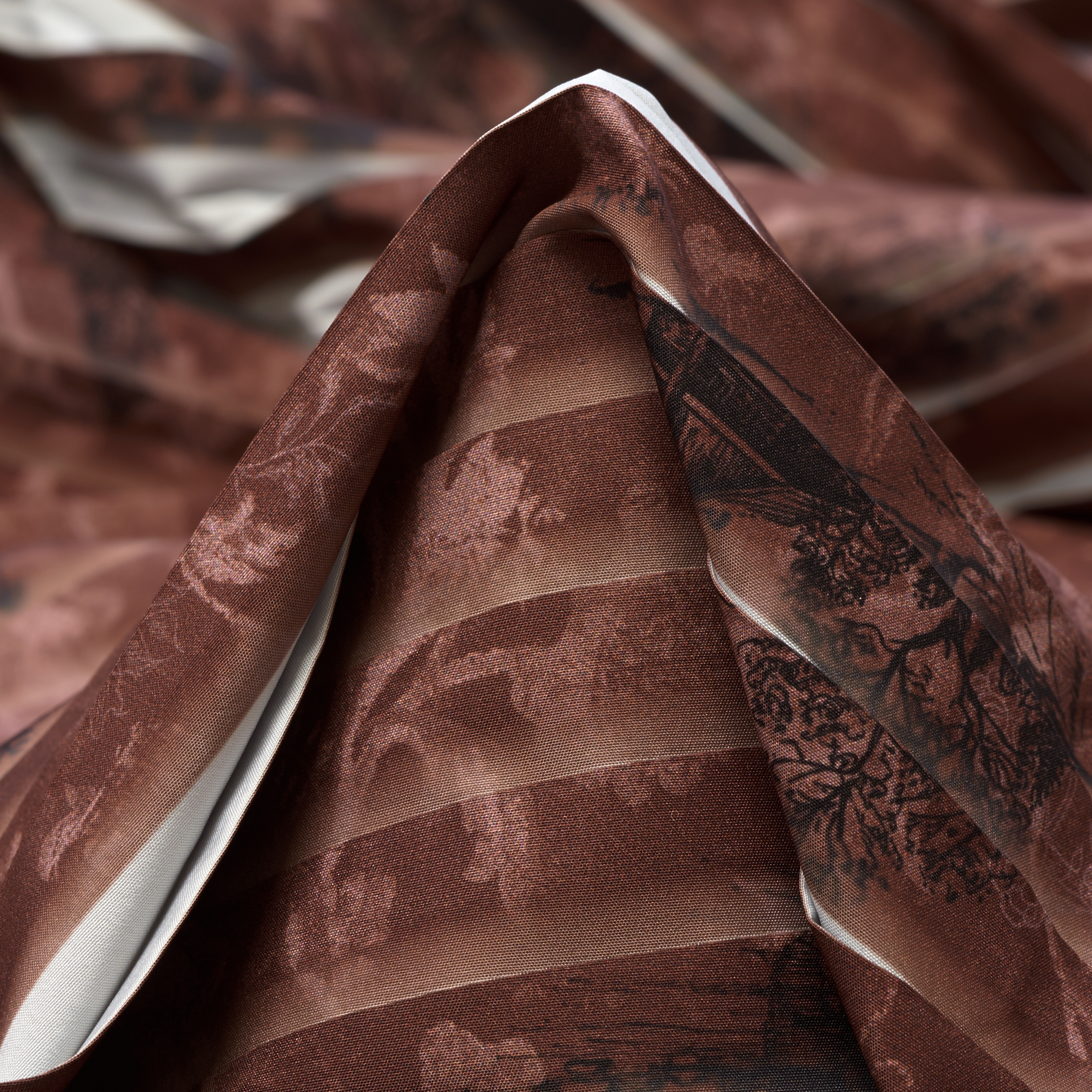 Плиссе, Принт, Ginger Bread