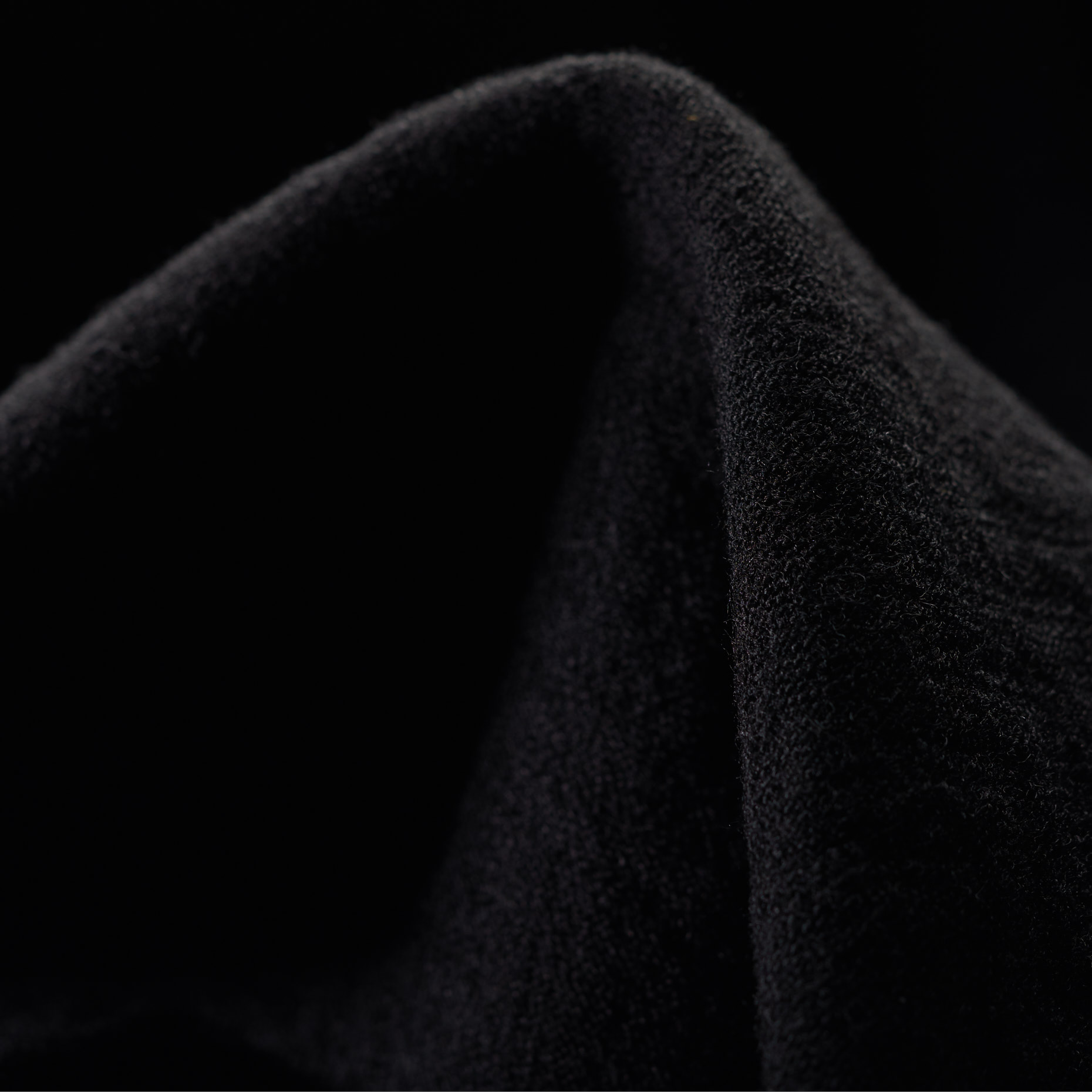 JACQUARD, WOOL, TONE ON TONE, RAVEN BLACK (F000025968)