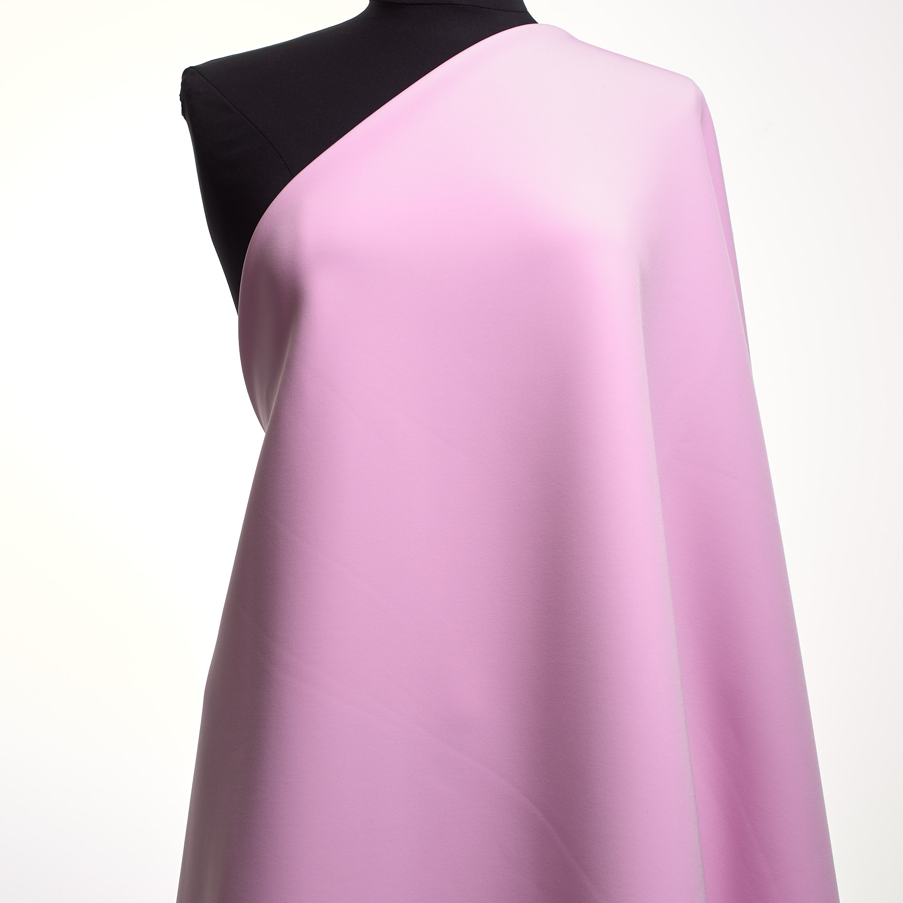 DOUBLE, FLEECE, HIGH ELASTICITY, ORCHID PINK&SNOW WHITE (F000041841) - Mannequin