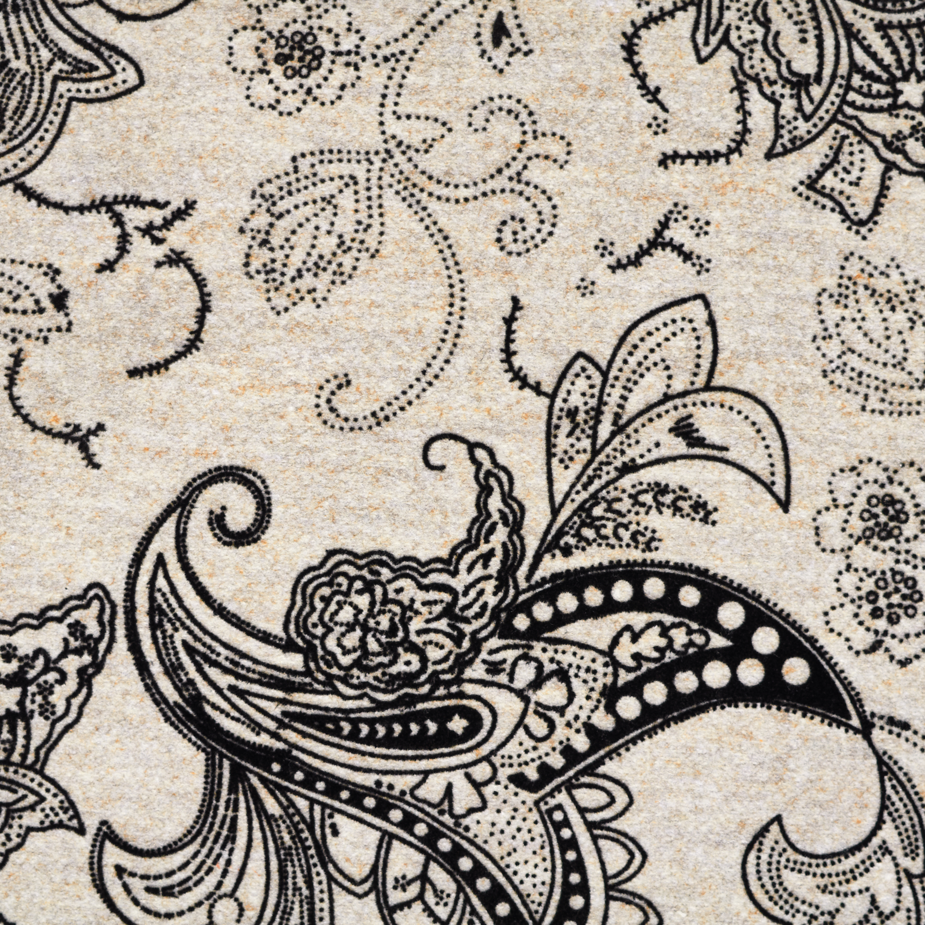 Velour , Lana, Stampato Flock, Oyster (F000034192) - Trama