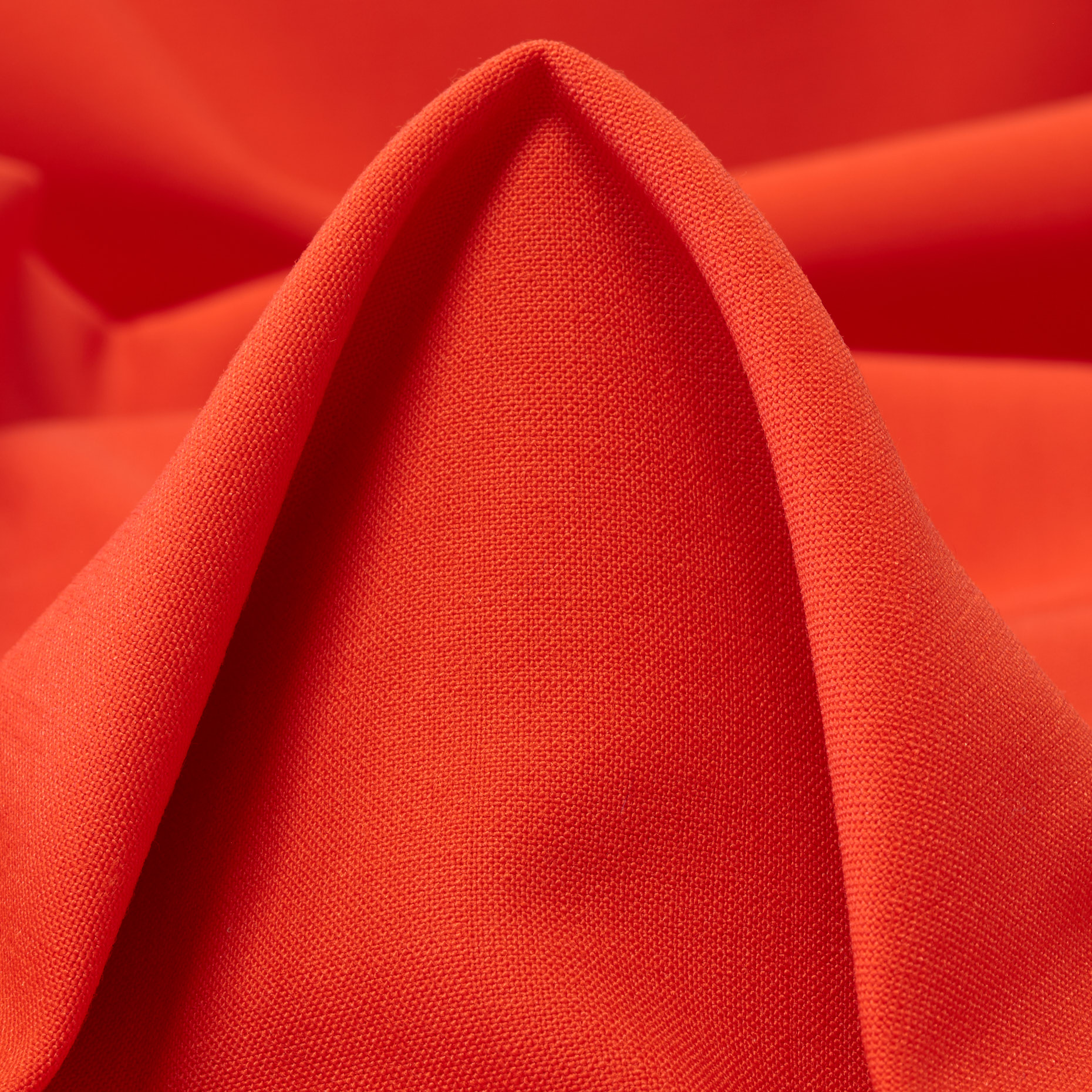 DOUBLE, WOOL BLEND, BONDED, POPPY RED (F000038930)