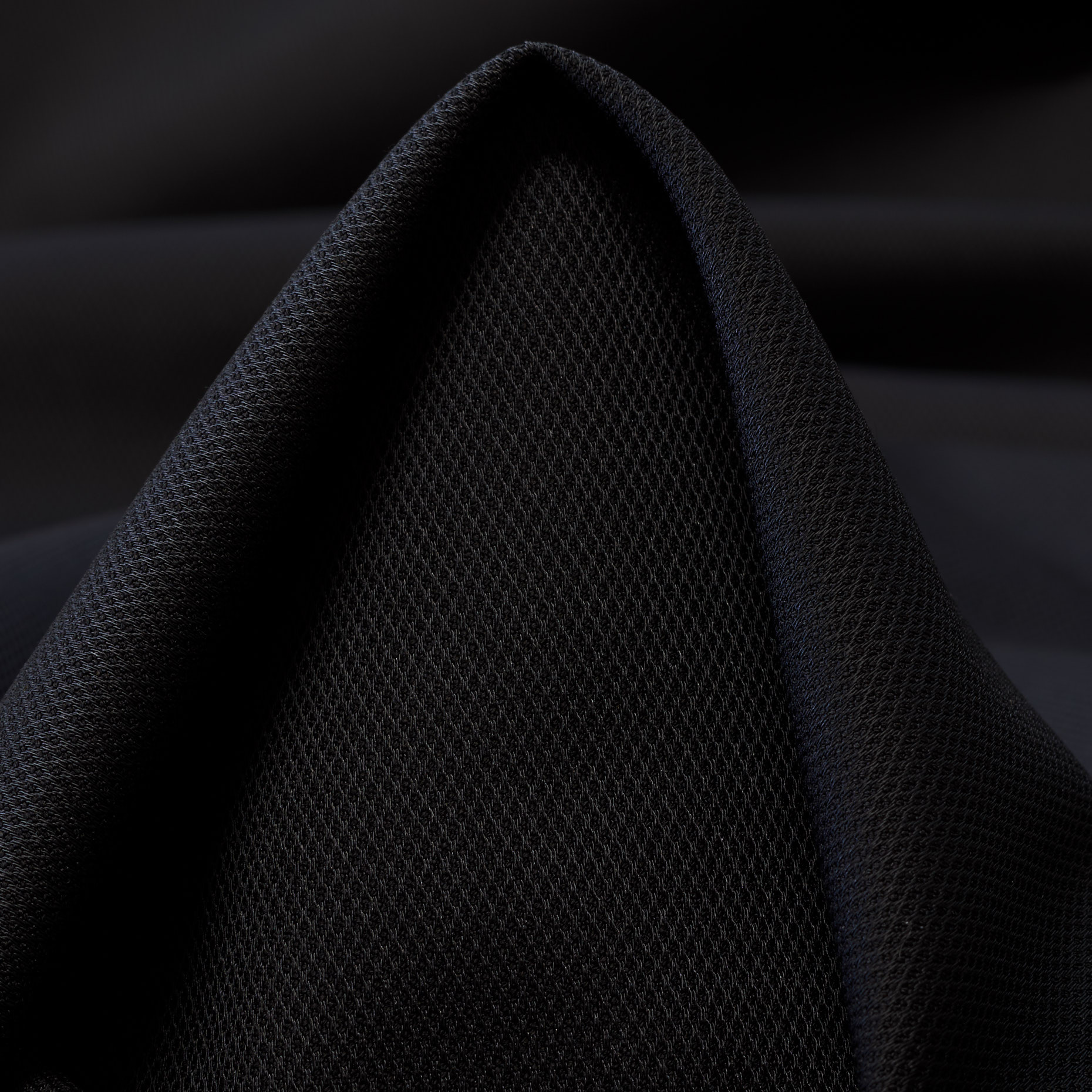 PIQUÉ, VISCOSE BLEND, ELASTIC, JET BLACK (F000029823)