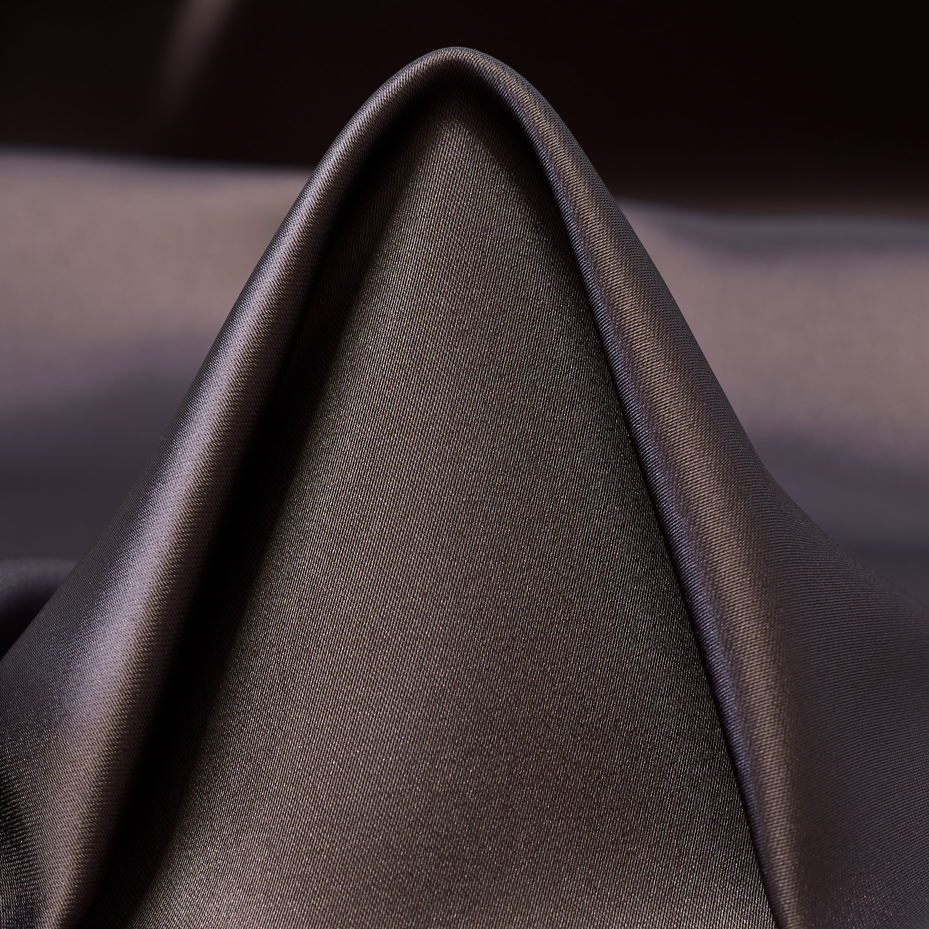 SATIN, ACETATE, ELASTIC, OPAL GRAY (F000046311)