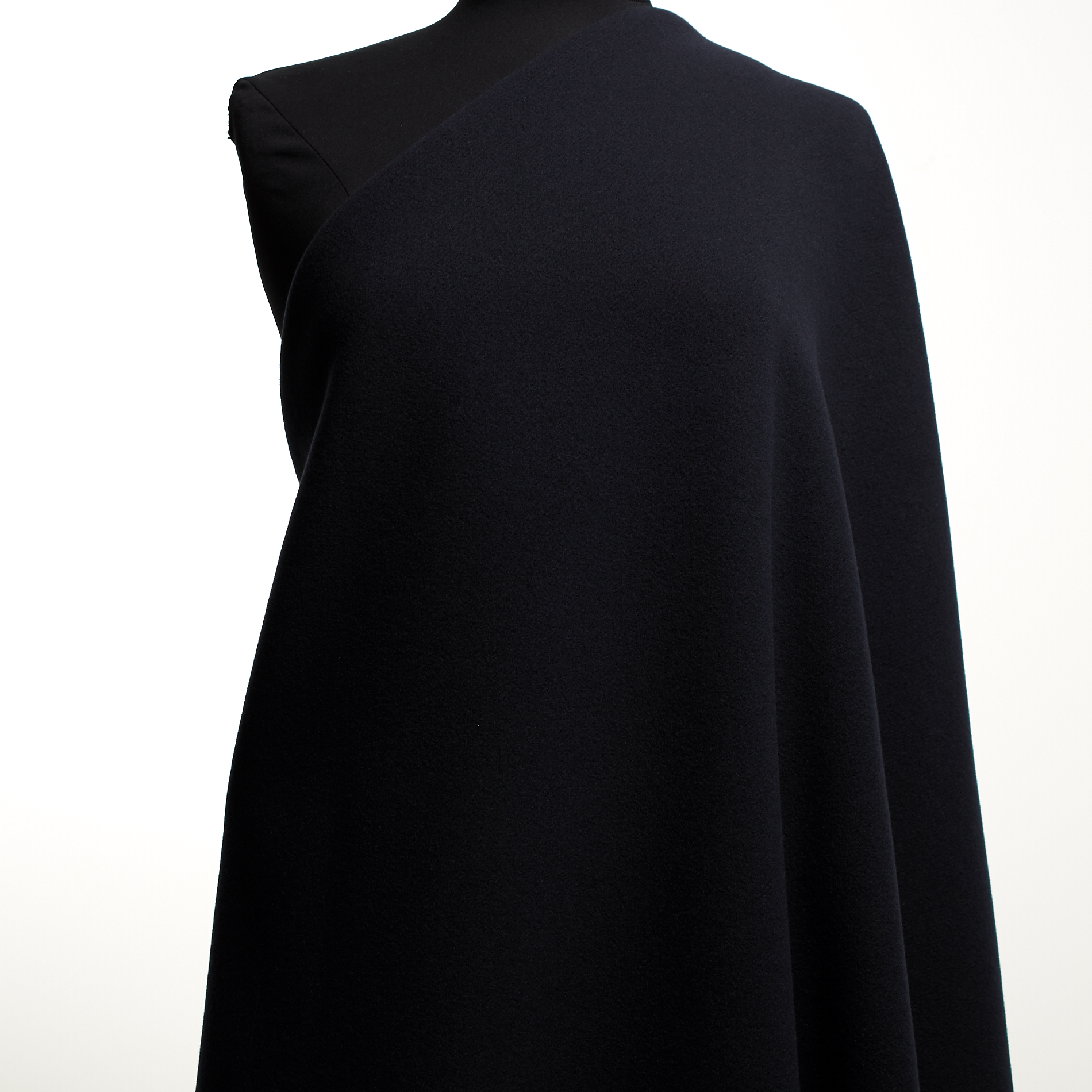 DOUBLE, DRAP, WOOL CASHMERE, DARK SAPPHIRE (F000035329) - Mannequin