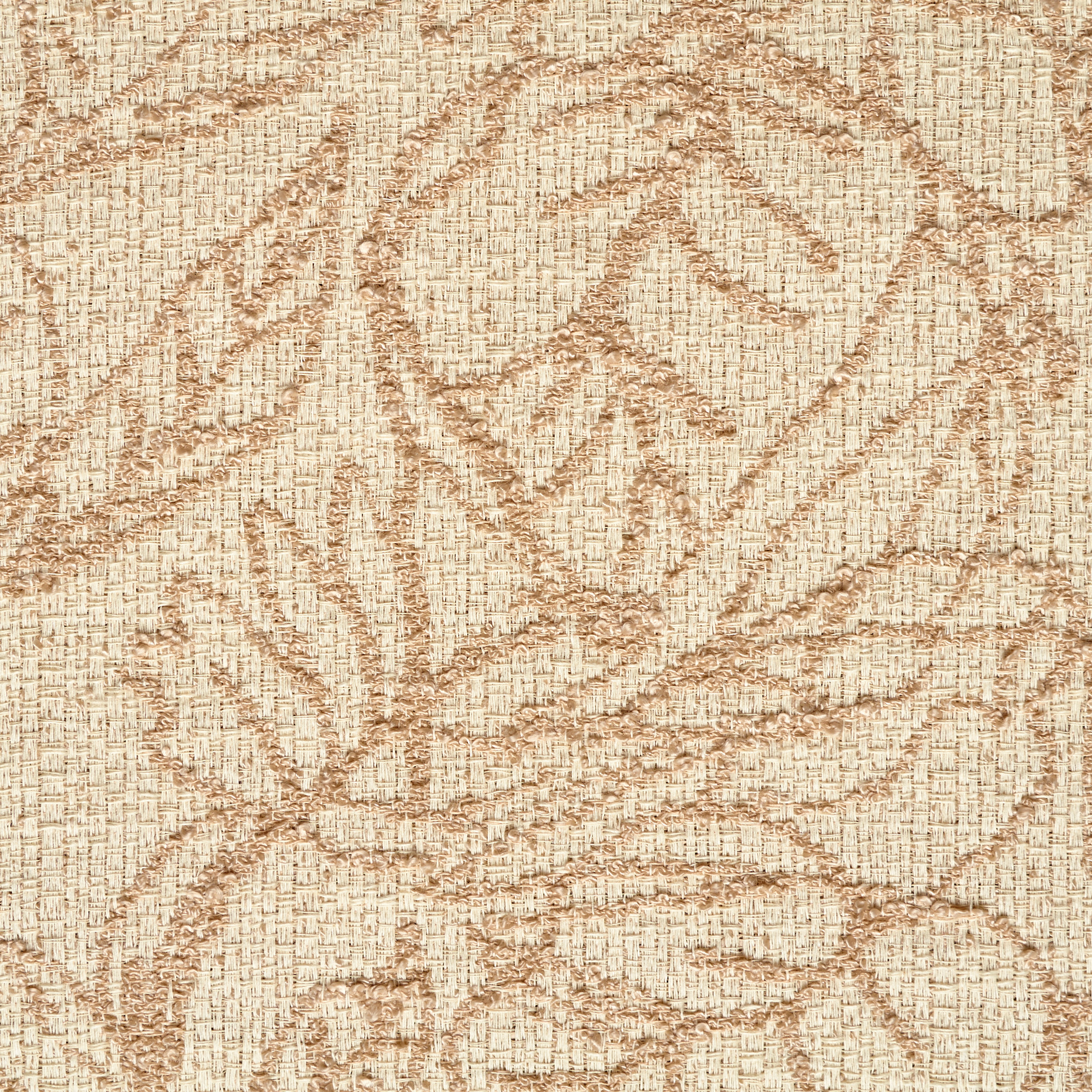 JACQUARD, COTTON, FLORAL, ANTIQUE WHITE&PINK TINT (F000049600) - Texture