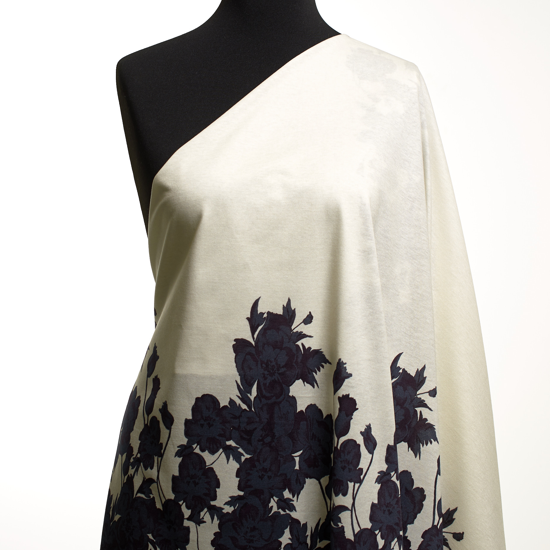 JERSEY, COTTON, FLORAL, DENIM (F000028479) - Mannequin