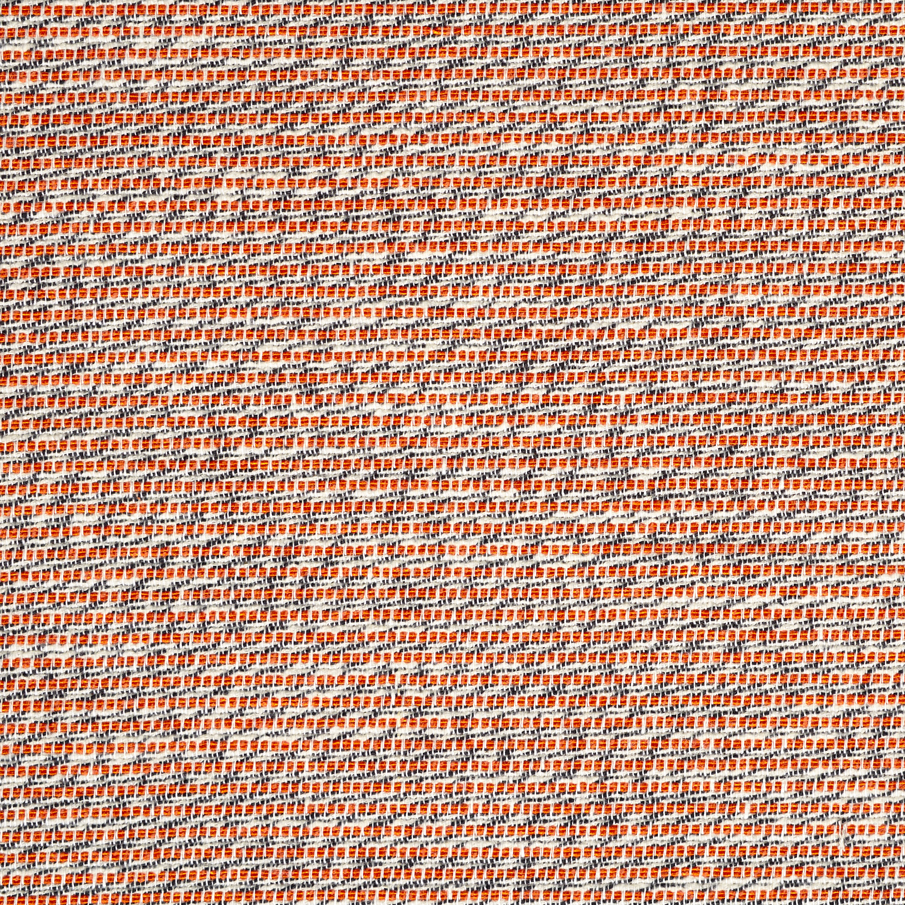 Algodón, Rayas, Vibrant Orange&Snow White (F000031422) - Tejido