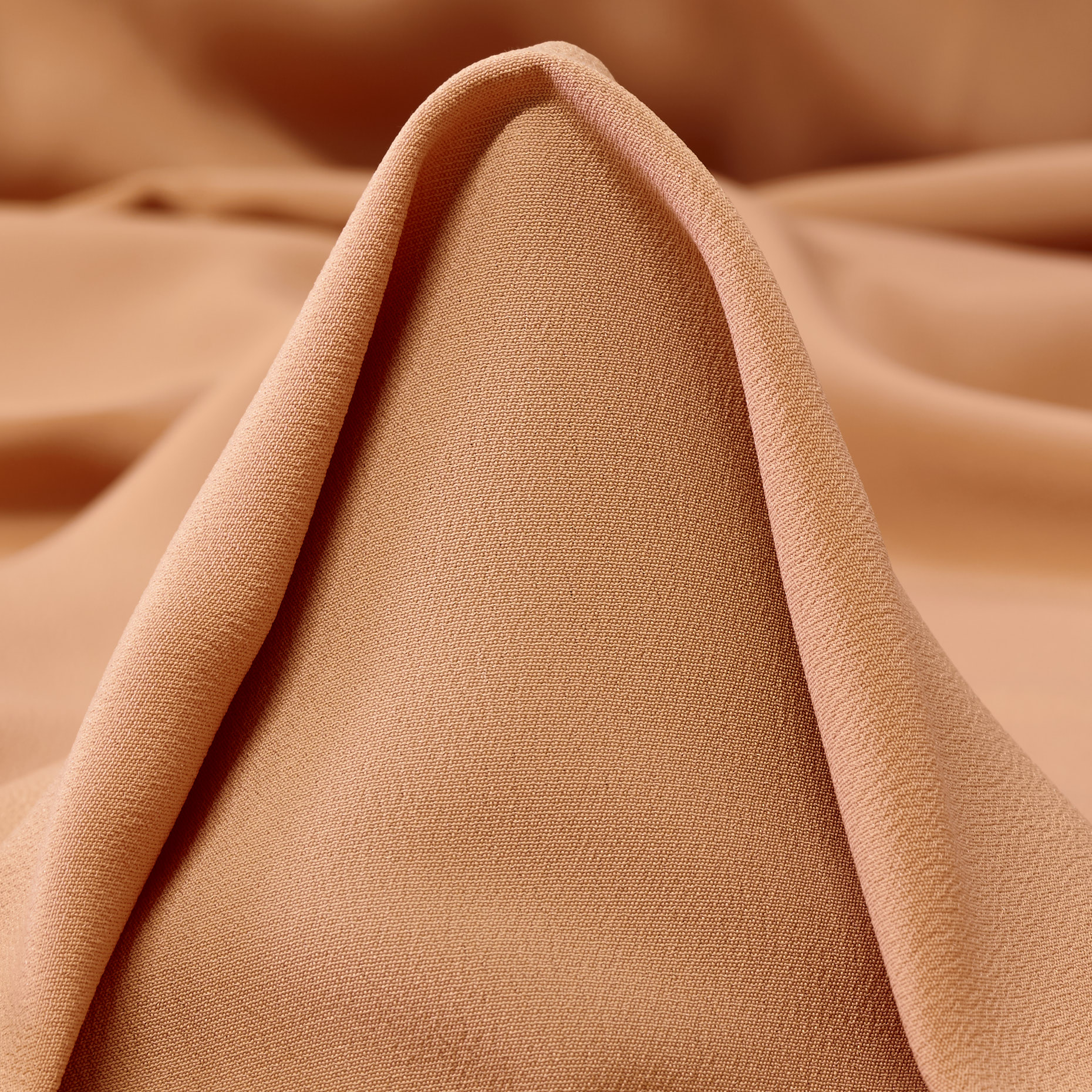 CRÊPE, SILK, DUSTY APRICOT (F000042980)