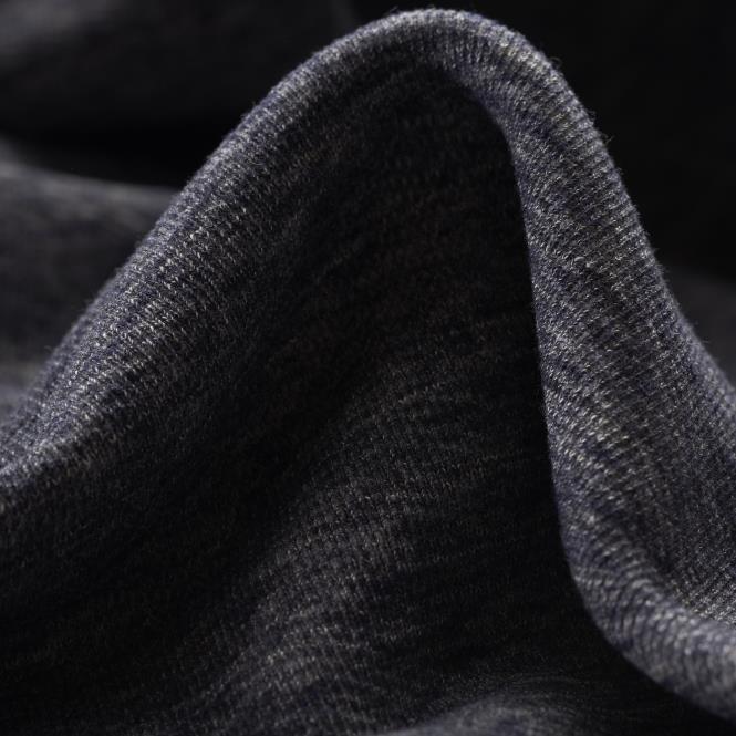JERSEY, FRENCH TERRY, MELANGE, MIDNIGHT BLUE (F000030948)