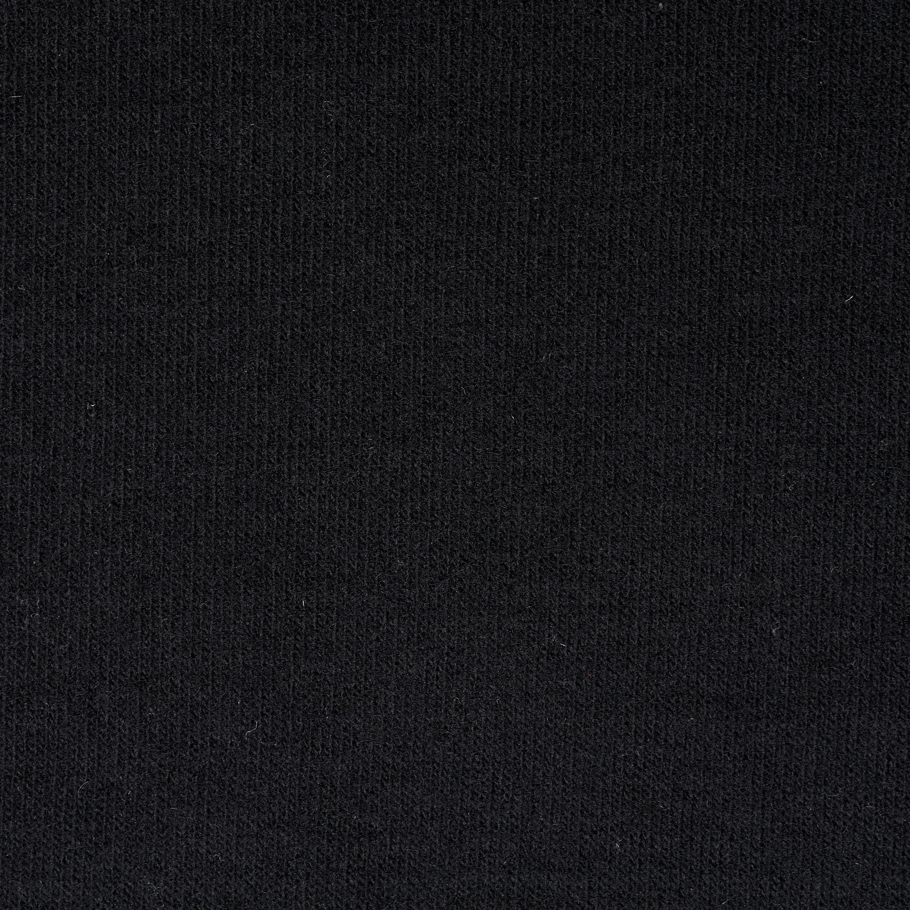 Jersey, Wełna, Jet Black (F000049109) - Tkana