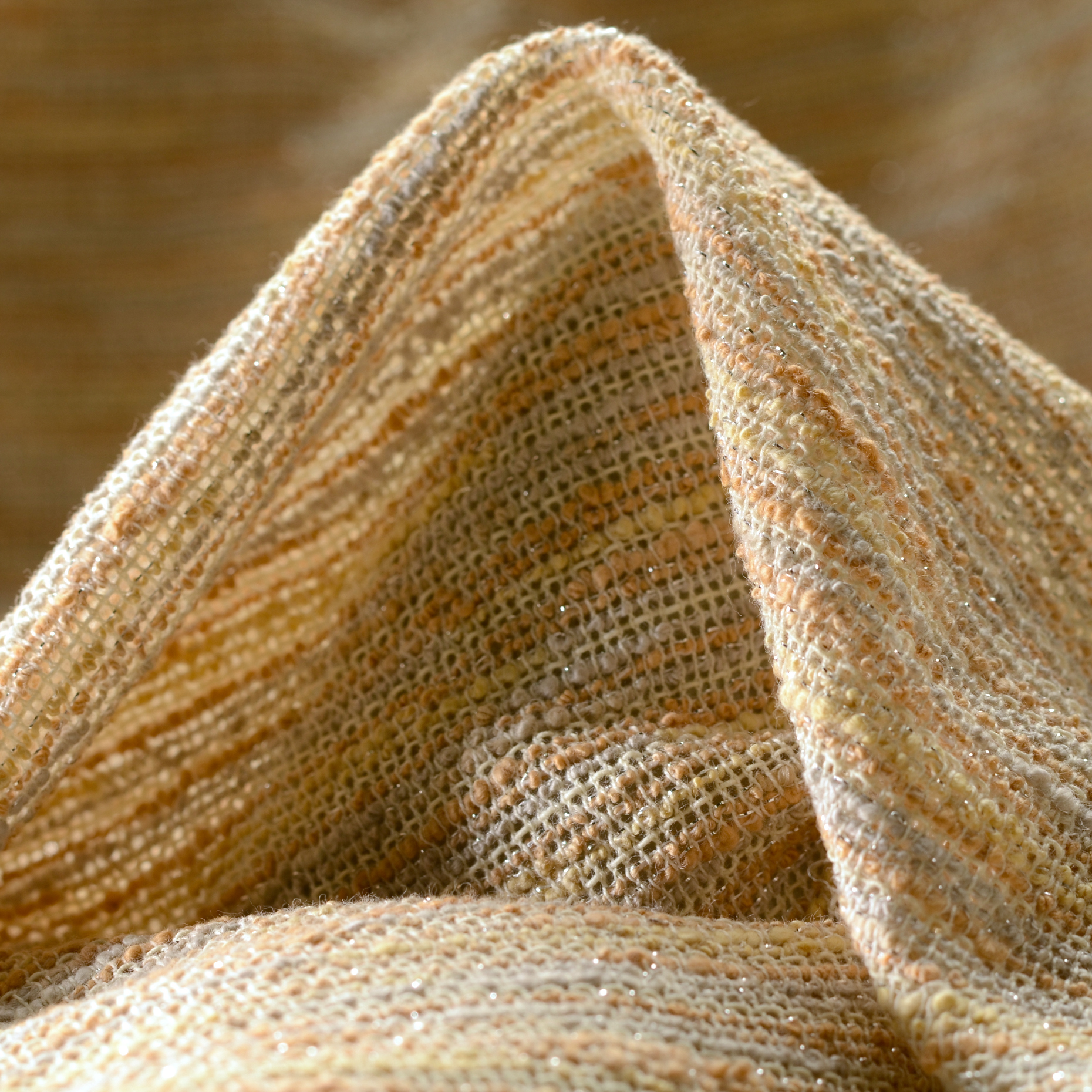 COTTON, LUREX, TRANSPARENT, SAND DOLLAR