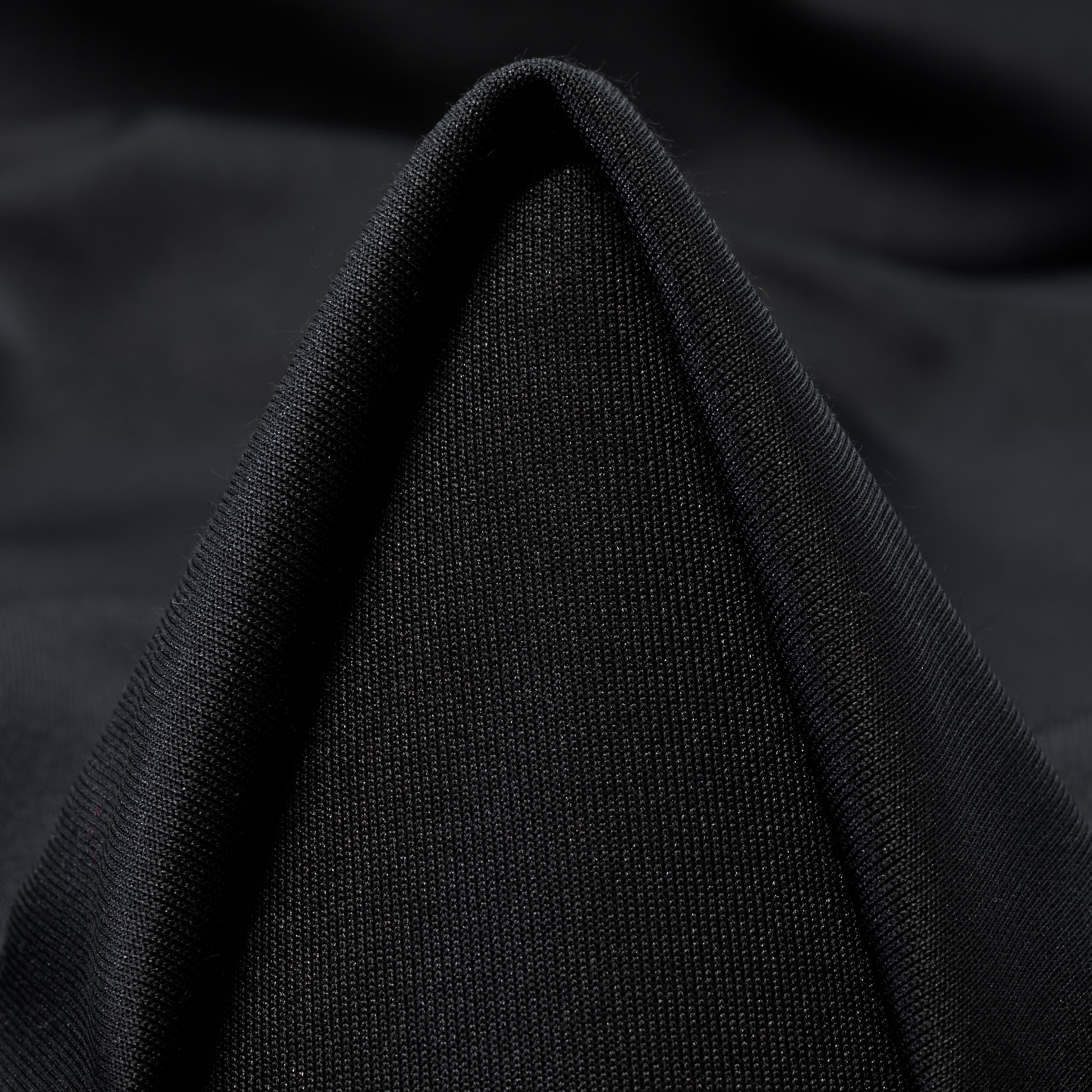 JERSEY, COTTON, RAVEN BLACK (F000048478)