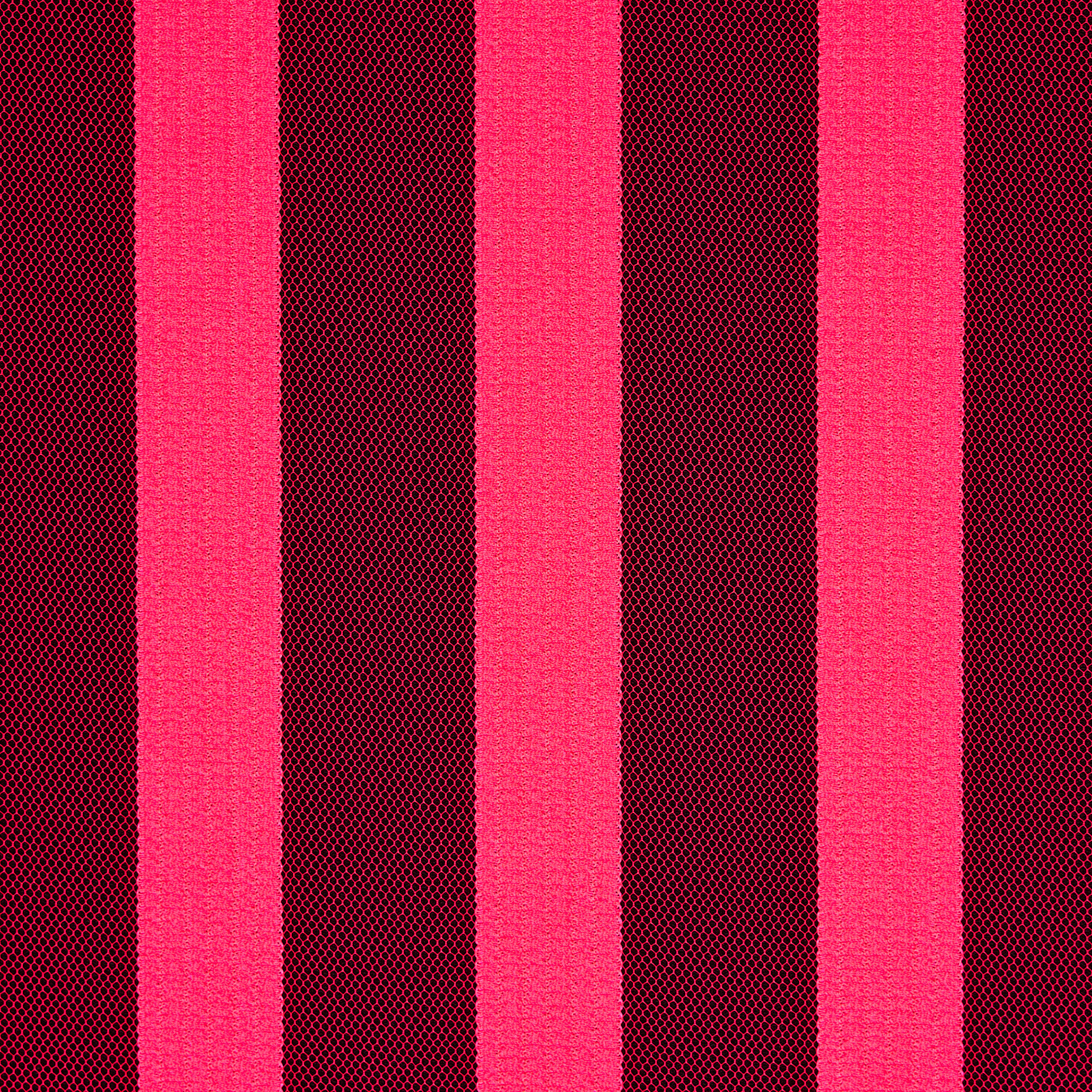 Tulle, Rayé, Neon Pink (F000046946) - Tissage