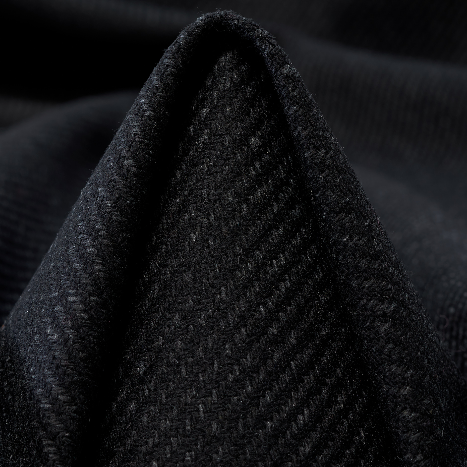 Twill, Wolle Mix, Melange, Asphalt (F000048002)