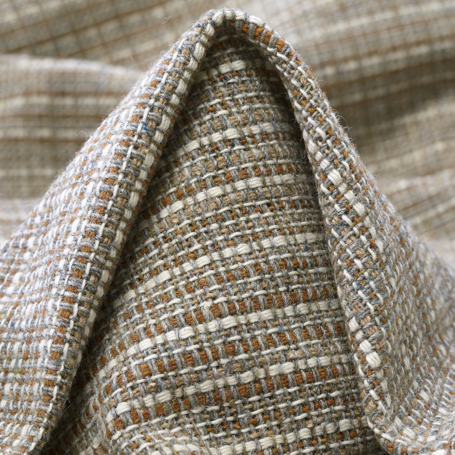 CANVAS, COTTON, VIBRANT ORANGE&SNOW WHITE (F000034069)