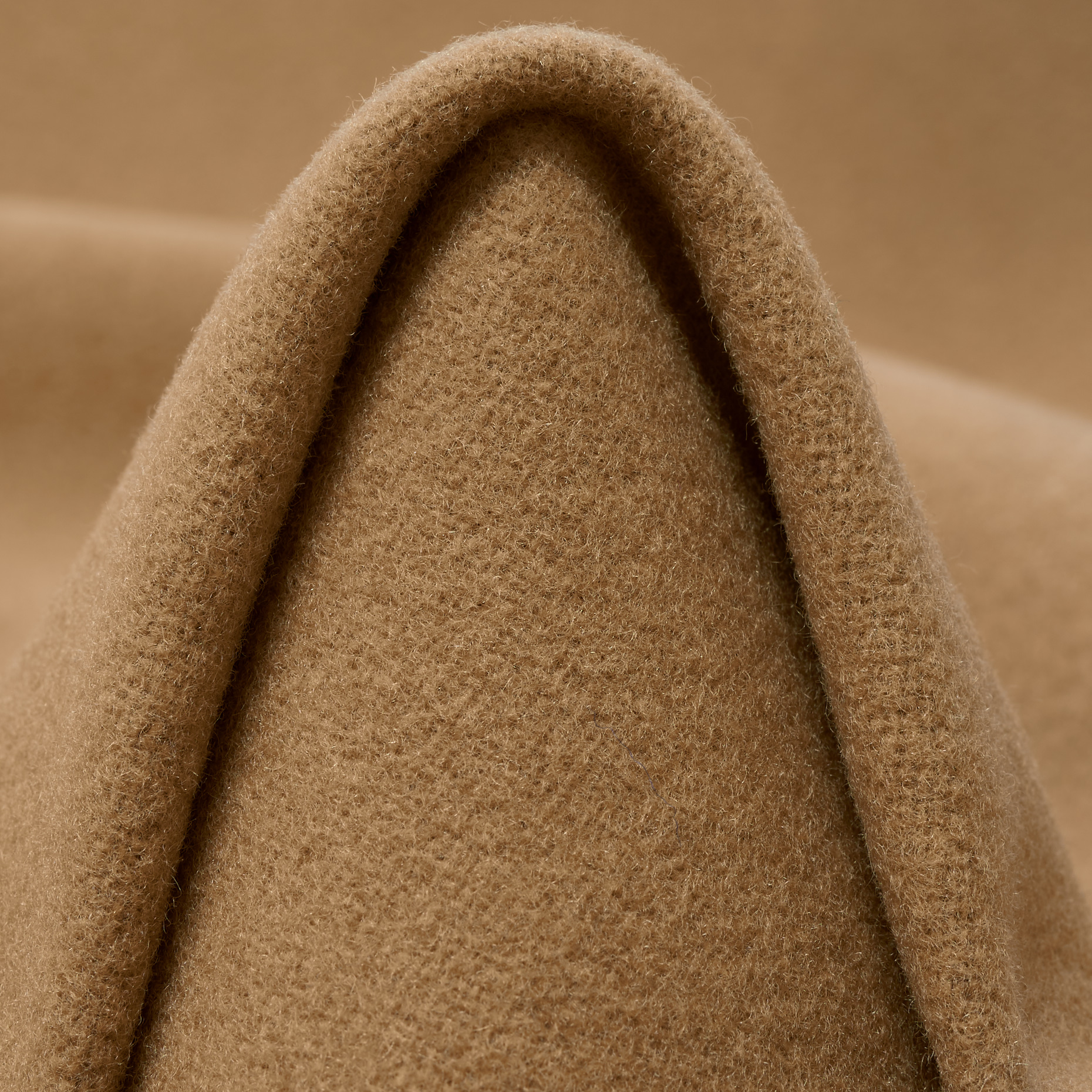 DOUBLE, DRAP, VIRGIN WOOL, TAN (F000049063)