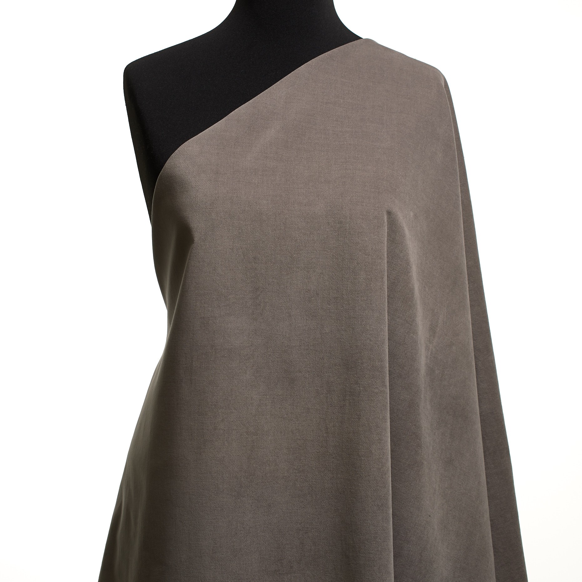 VELVET, COTTON, ELASTIC, STEEPLE GRAY (F000049164) - Mannequin
