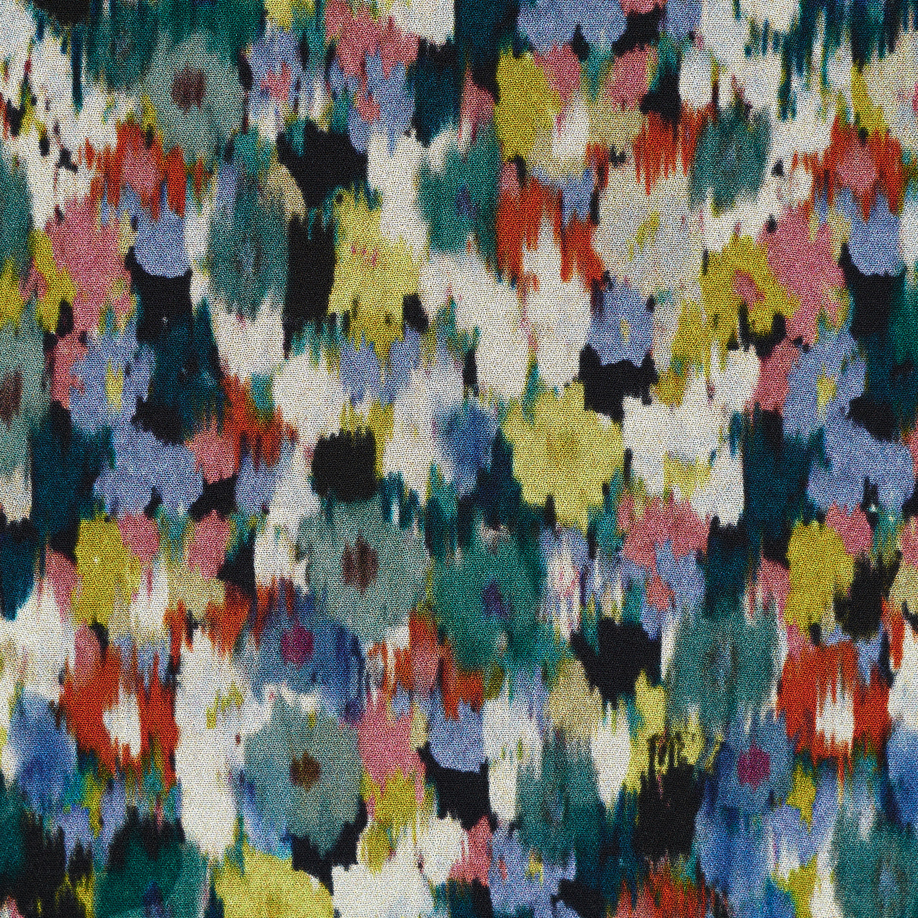 Voile, Viscose , Floral, Multicolor (F000040034) - Tissage
