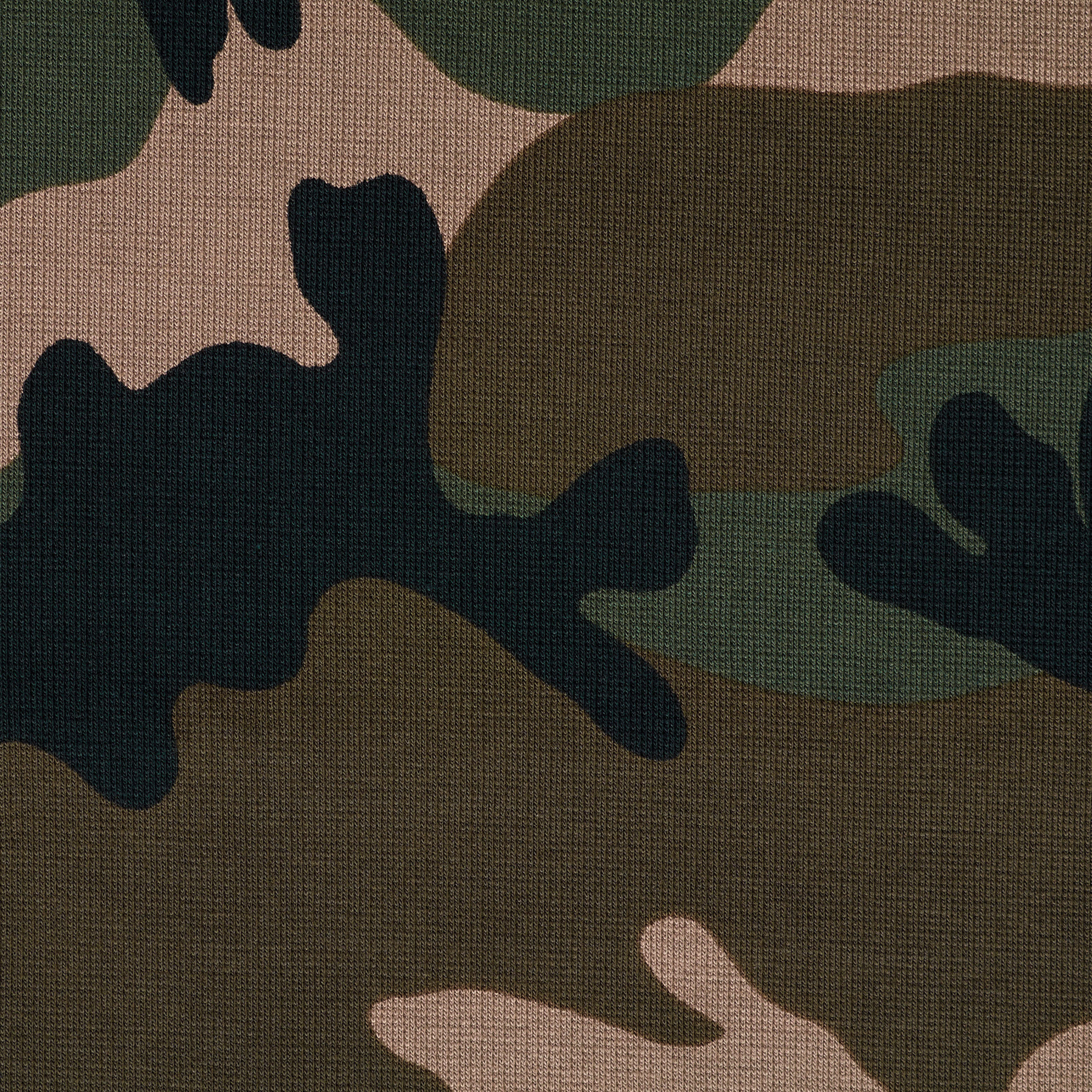 JERSEY, COTTON, CAMOUFLAGE, LIGHT TAUPE (F000038674) - Texture