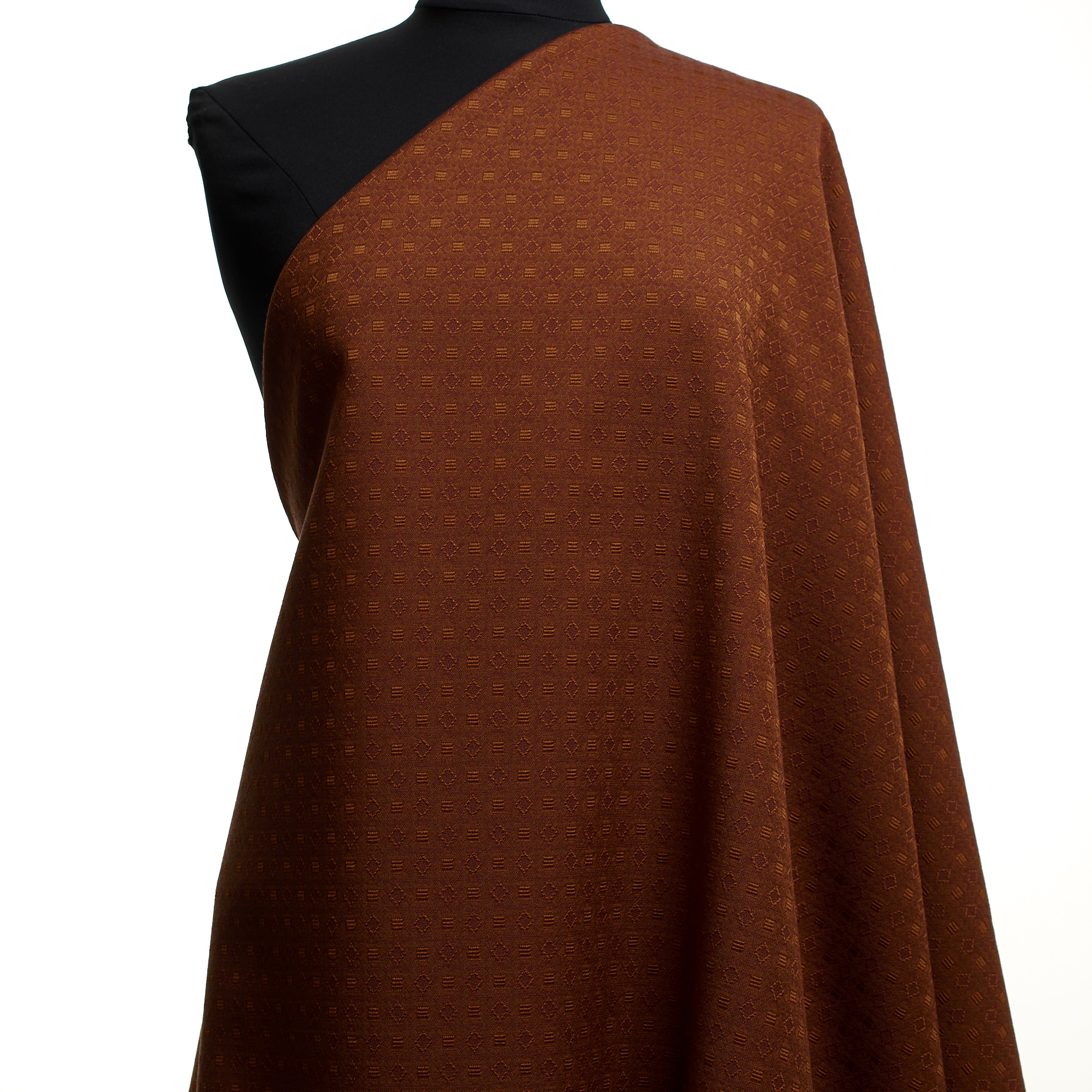 Jacquard, Algodón, Elástico, Marsala (F000030771) - Maniquí