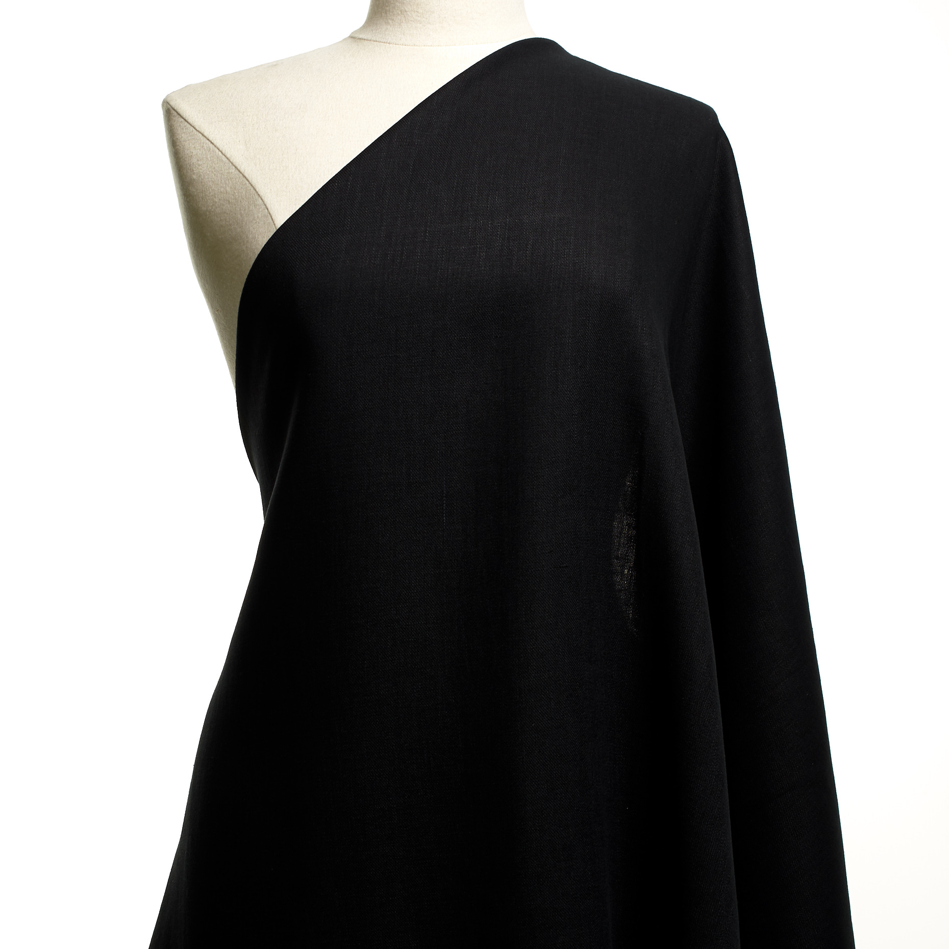 TWILL, LINEN, CAVIAR (T0000700) - Mannequin