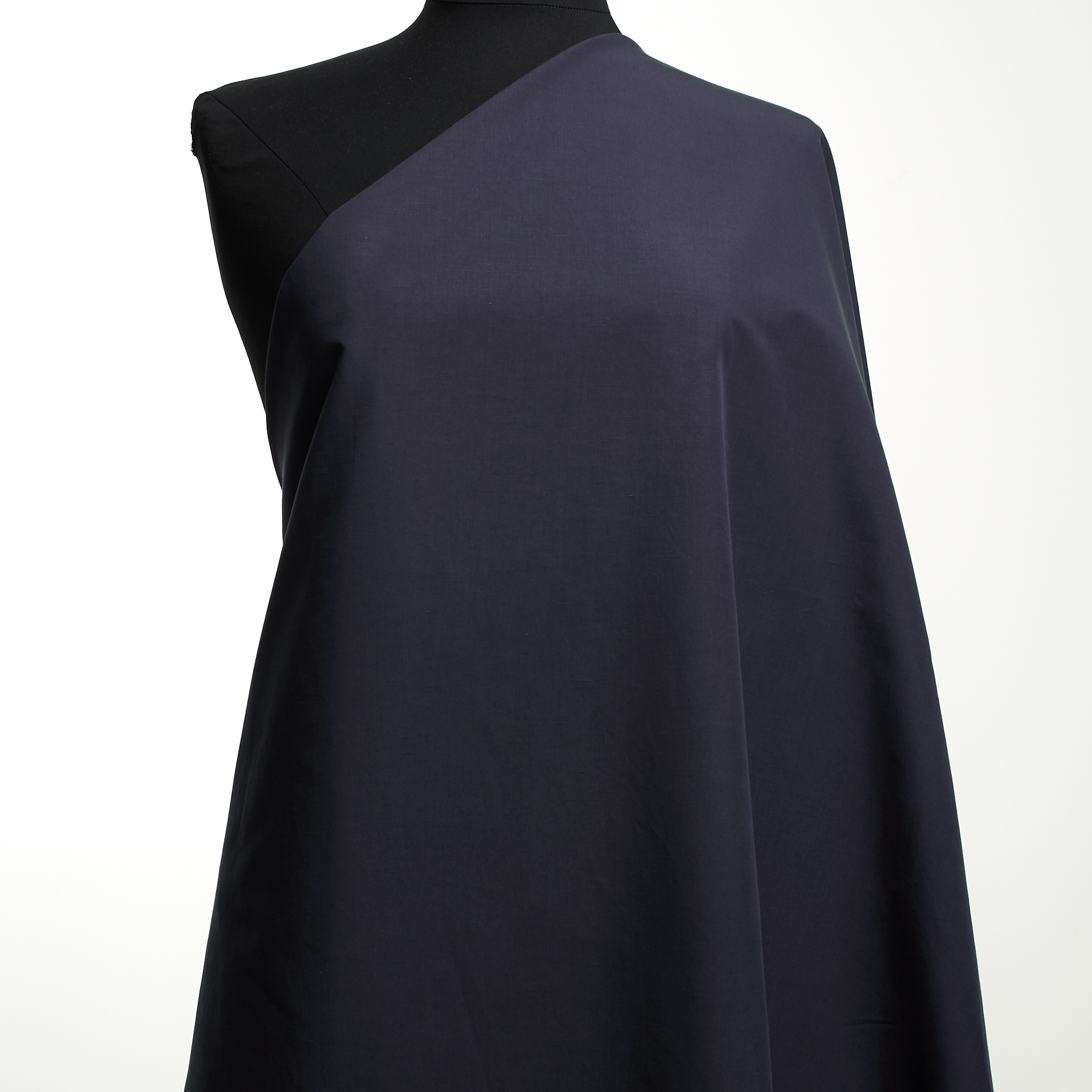 Popeline, Viscosa, Stretch, Blue Indigo (F000030049) - Manichino