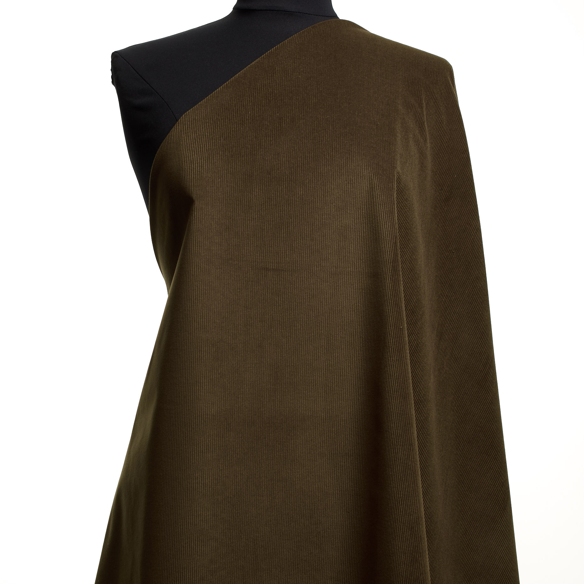 Вельвет, Хлопок, Coffee Quartz (F000045004) - Манекен