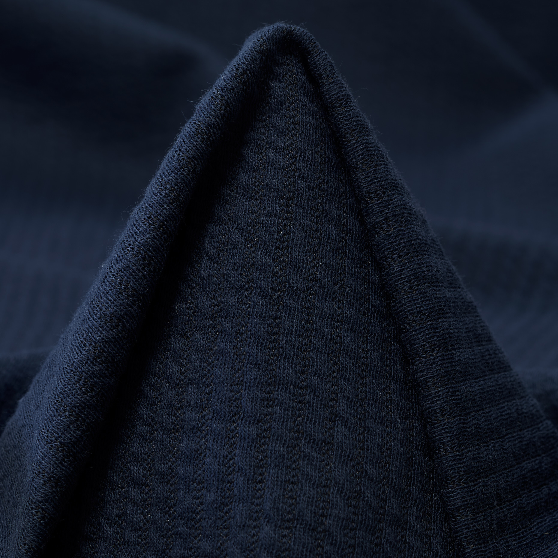 JERSEY, COTTON, MICRO STRUCTURE, MOOD INDIGO (F000047496)