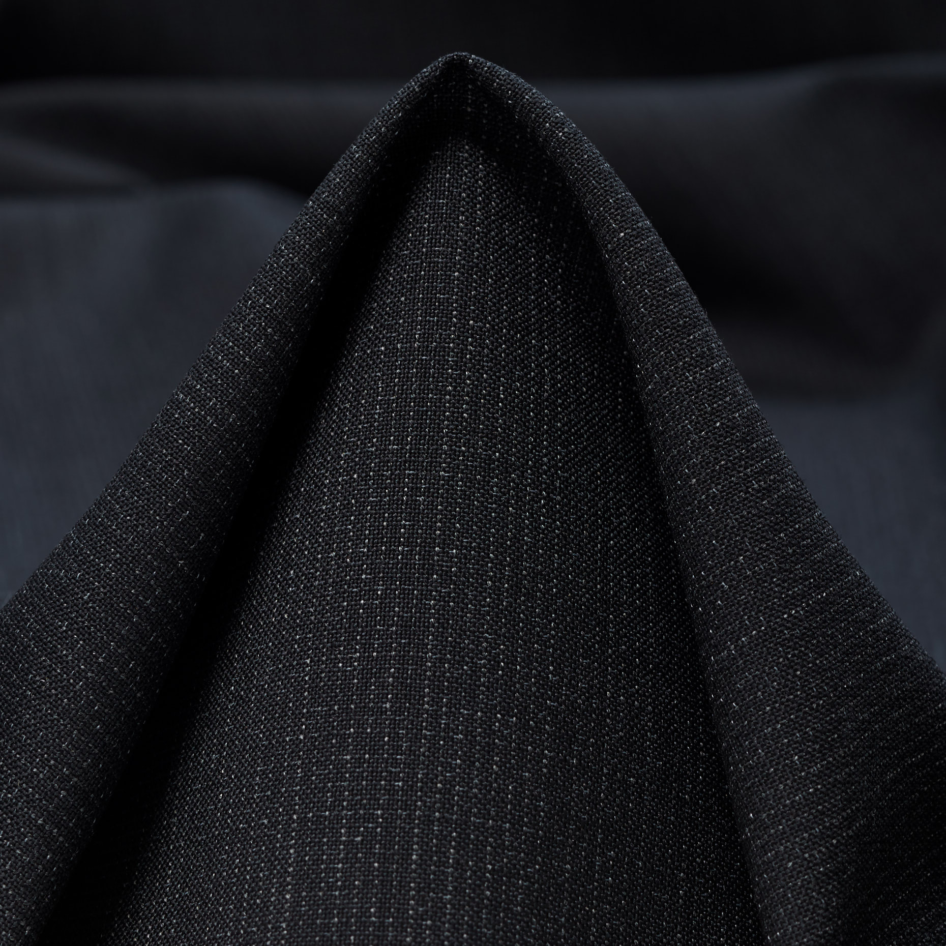 COOL WOOL, ELASTIC, MELANGE, BLACK BEAN (F000029582)