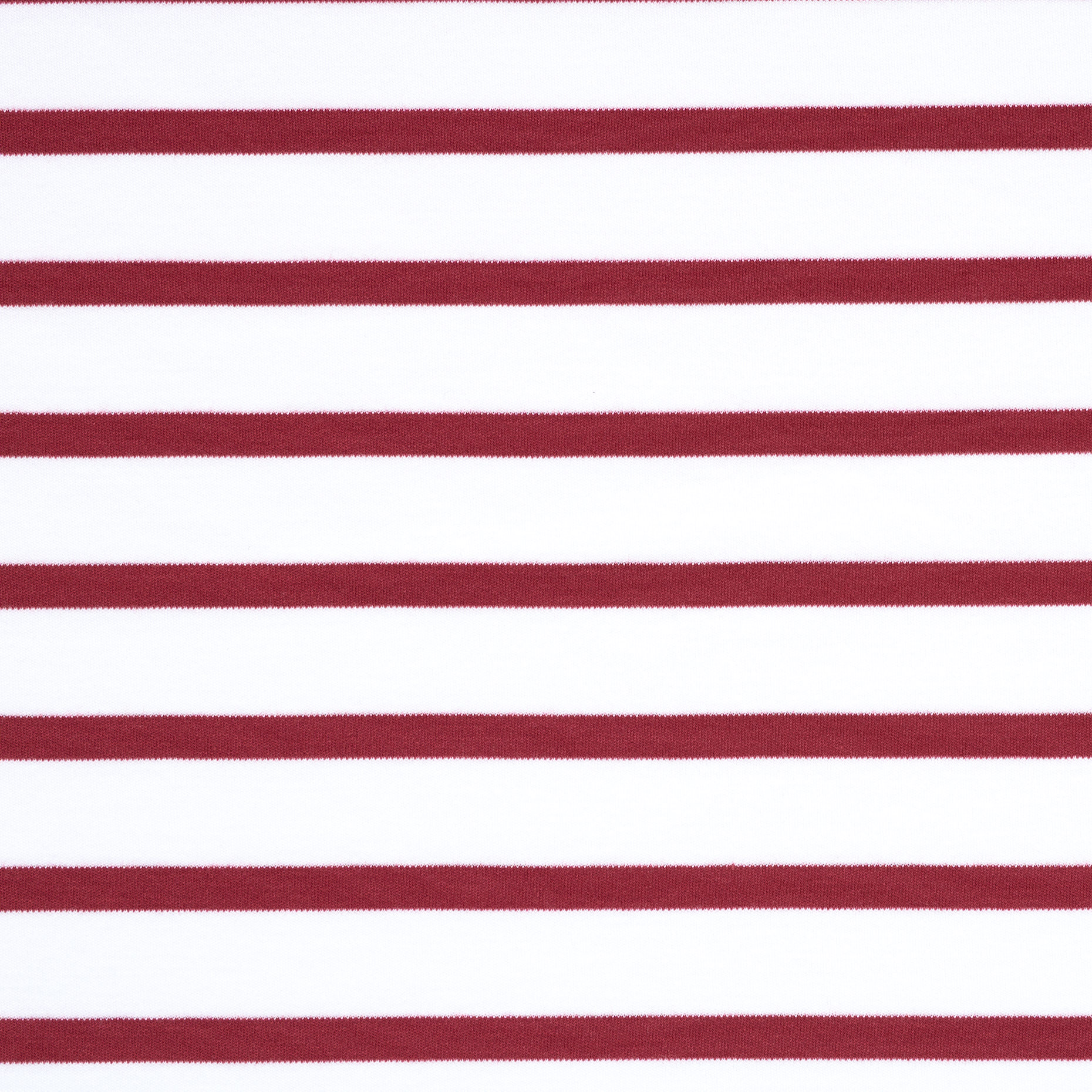 JERSEY, COTTON, STRIPES, BRILLIANT WHITE&SAVVY RED (F000037791) - Texture