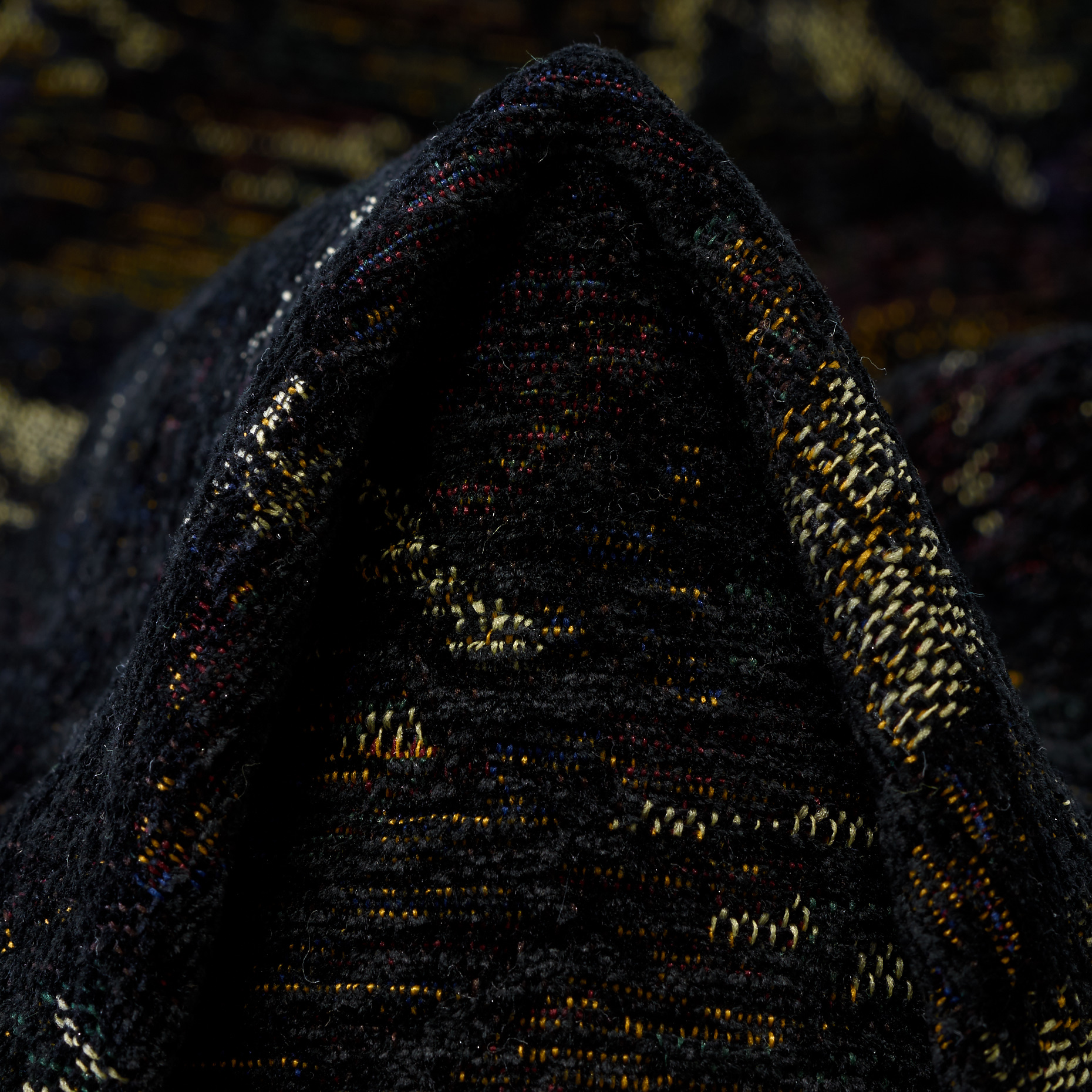 JACQUARD, COTTON BLEND, SAND&RAVEN BLACK (F000049604)