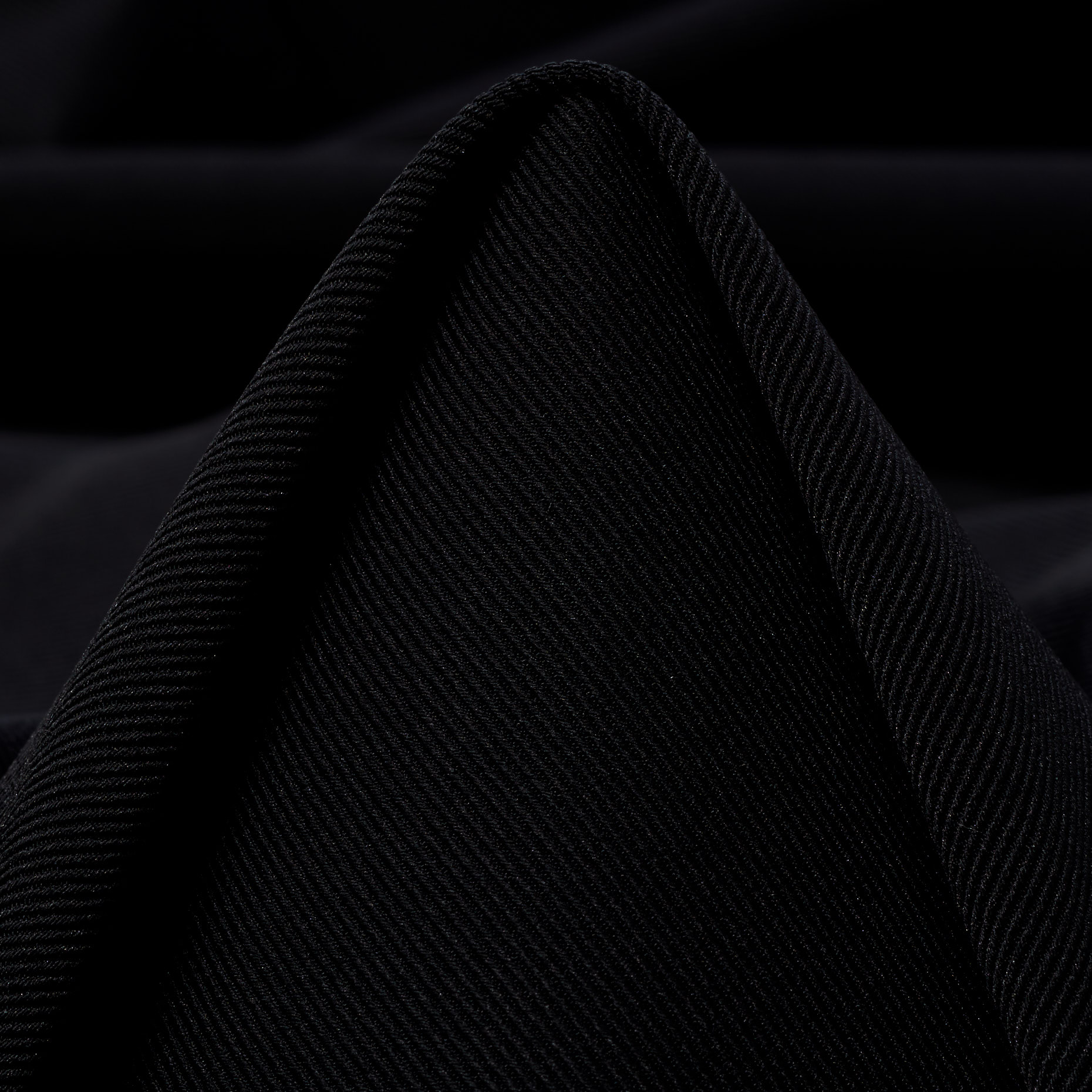 Twill, Stretch, Raven Black (F000042879)