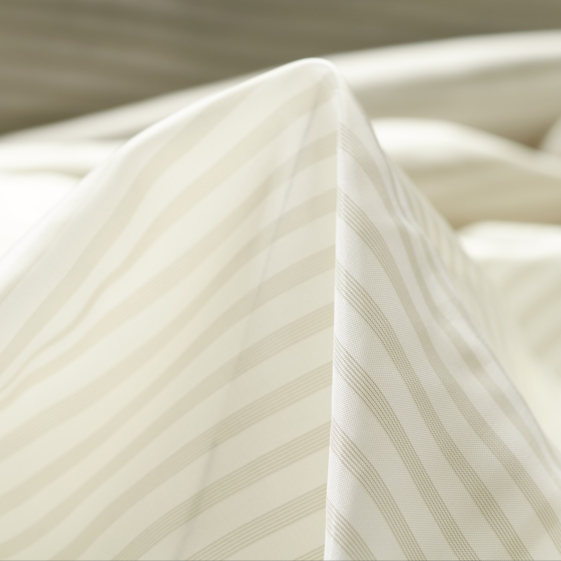 CUPRO, LINING, STRIPES, TAUPE