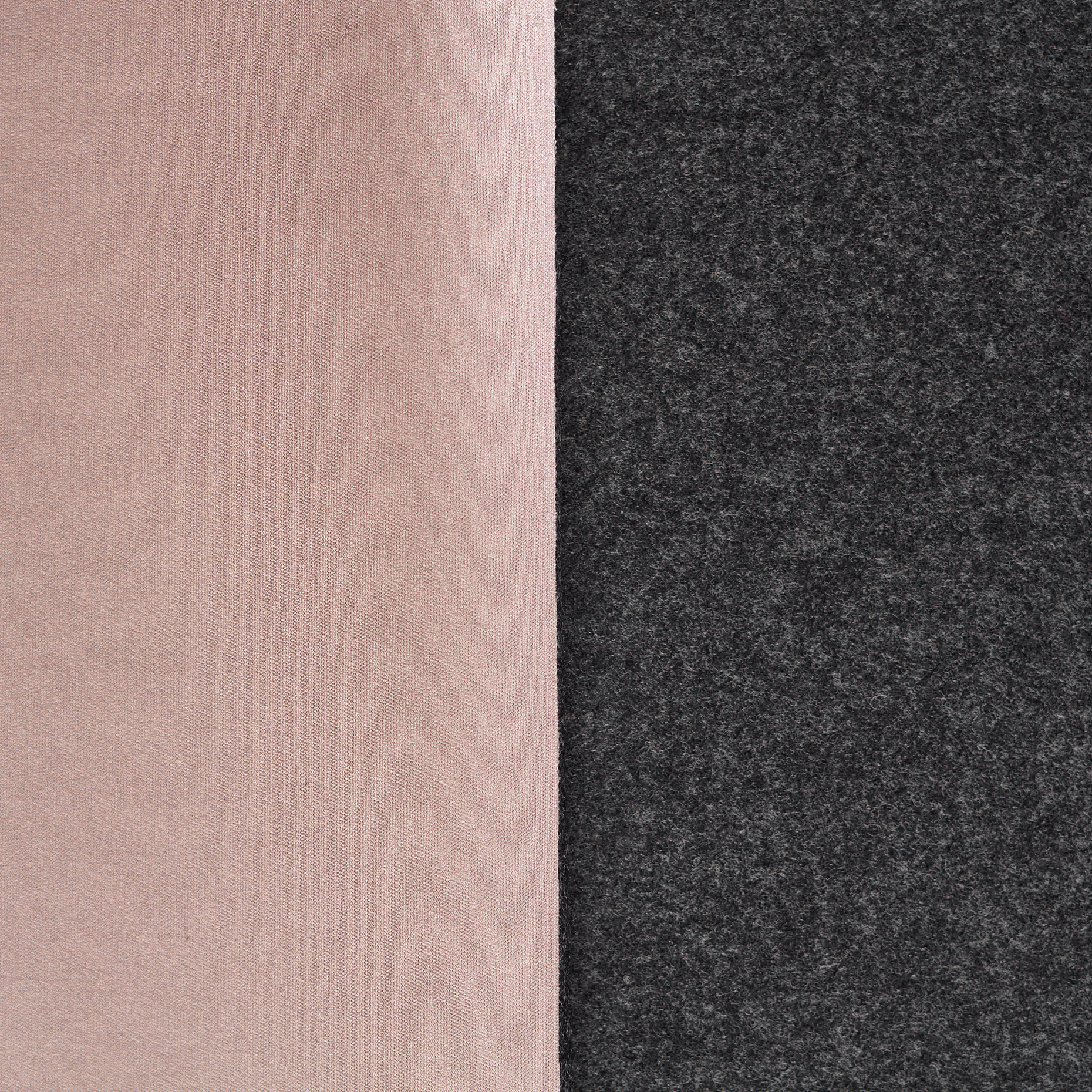 DOUBLE, WOOL, BONDED, BLACKENED PEARL&ROSE QUARTZ (F000027002) - Texture