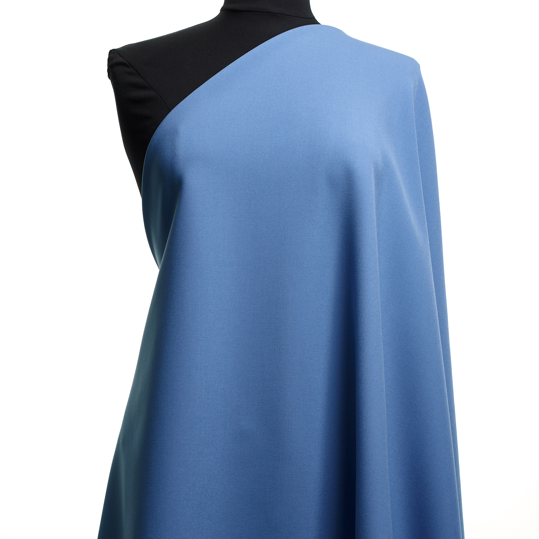VISCOSE BLEND, ELASTIC, DUSTY BLUE (F000047042) - Mannequin
