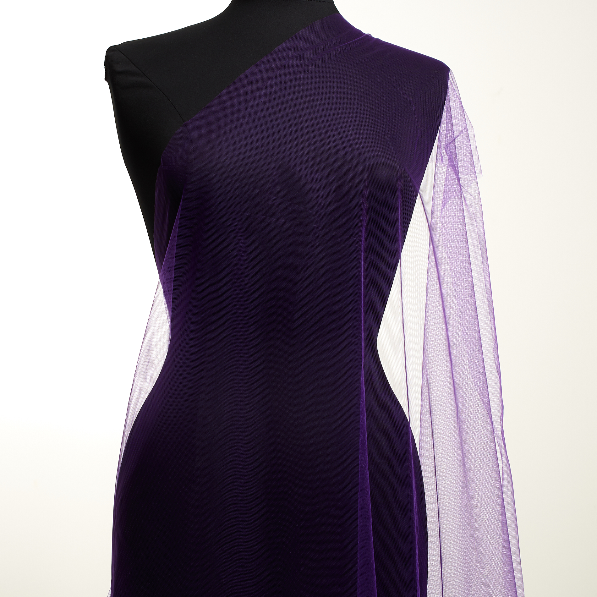 Tulle, Poliammide, Royal Lilac (F000034409) - Manichino