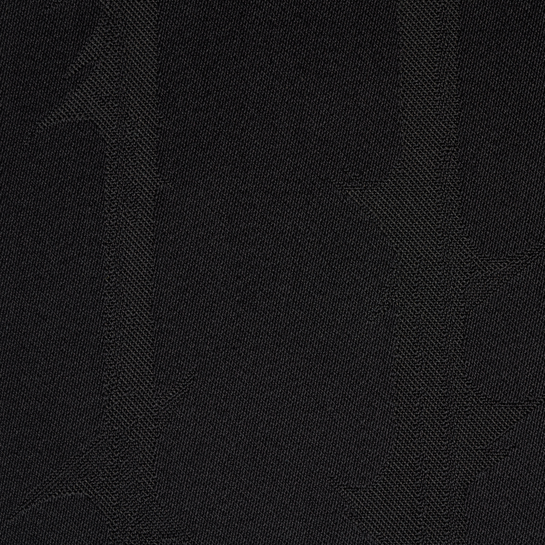 JACQUARD, VIRGIN WOOL, TONE ON TONE, RAVEN BLACK (F000048459) - Texture