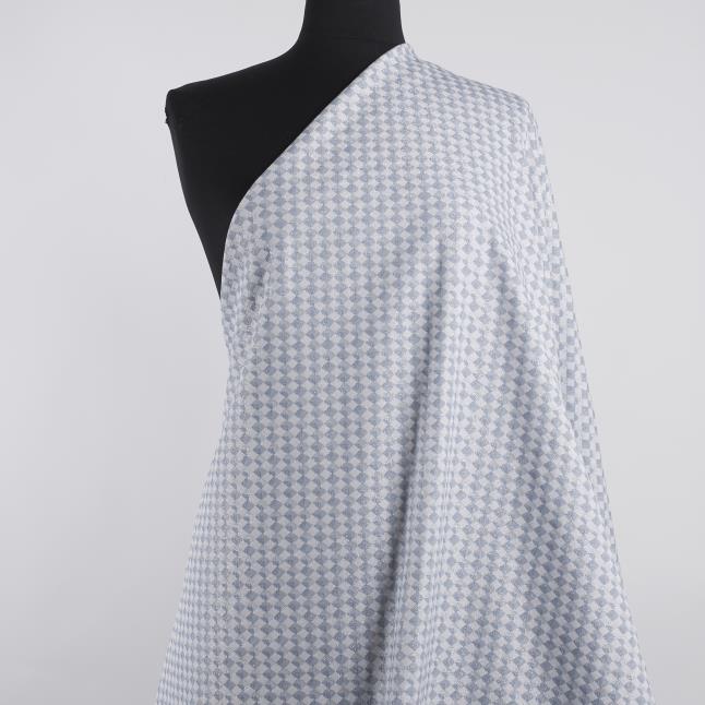 Żakard, Bawełna, Stretch, Angel Blue (F000029315) - Manekin