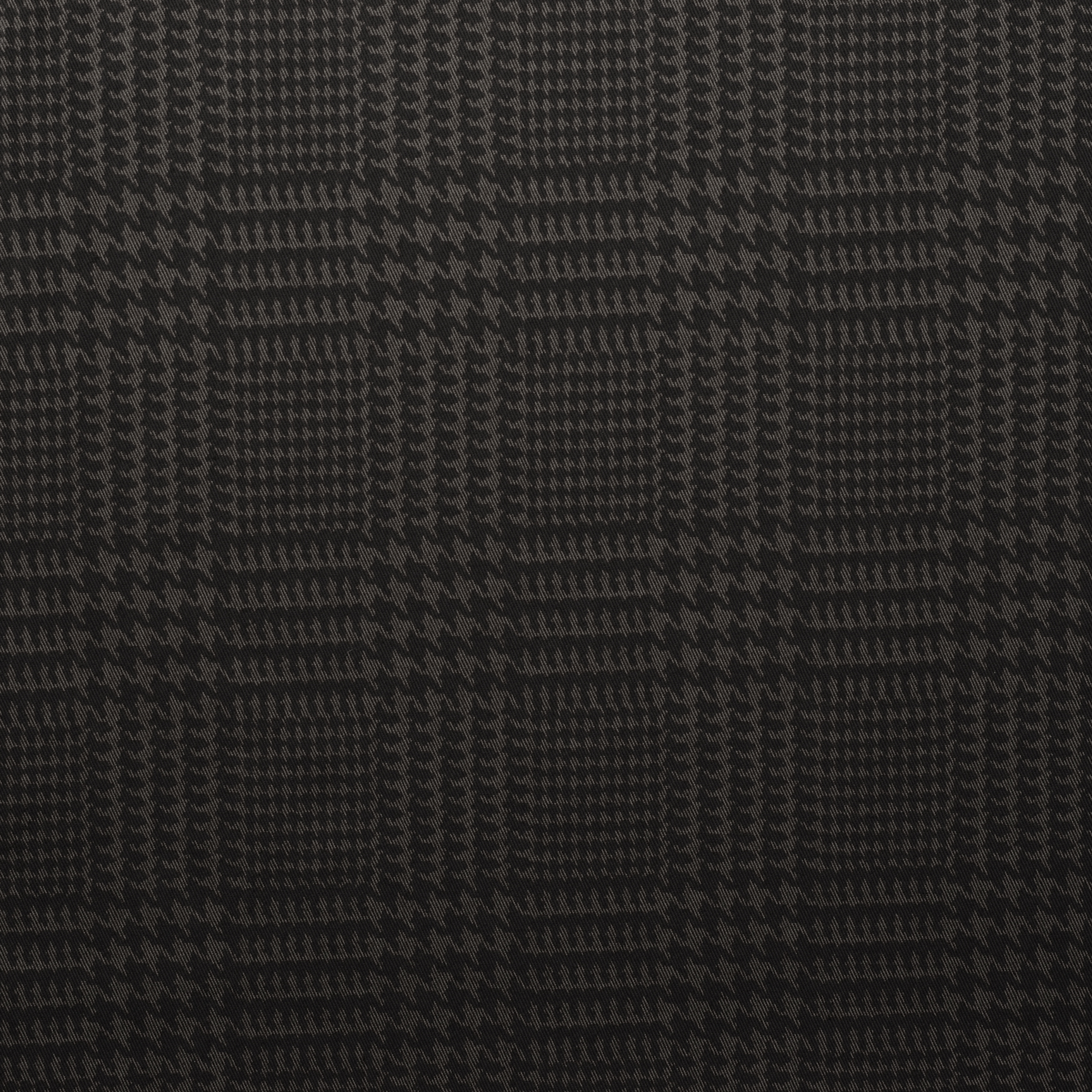 GABARDINE, COTTON ELASTIC, GLENCHECK, DARK TAUPE (F000019217) - Texture