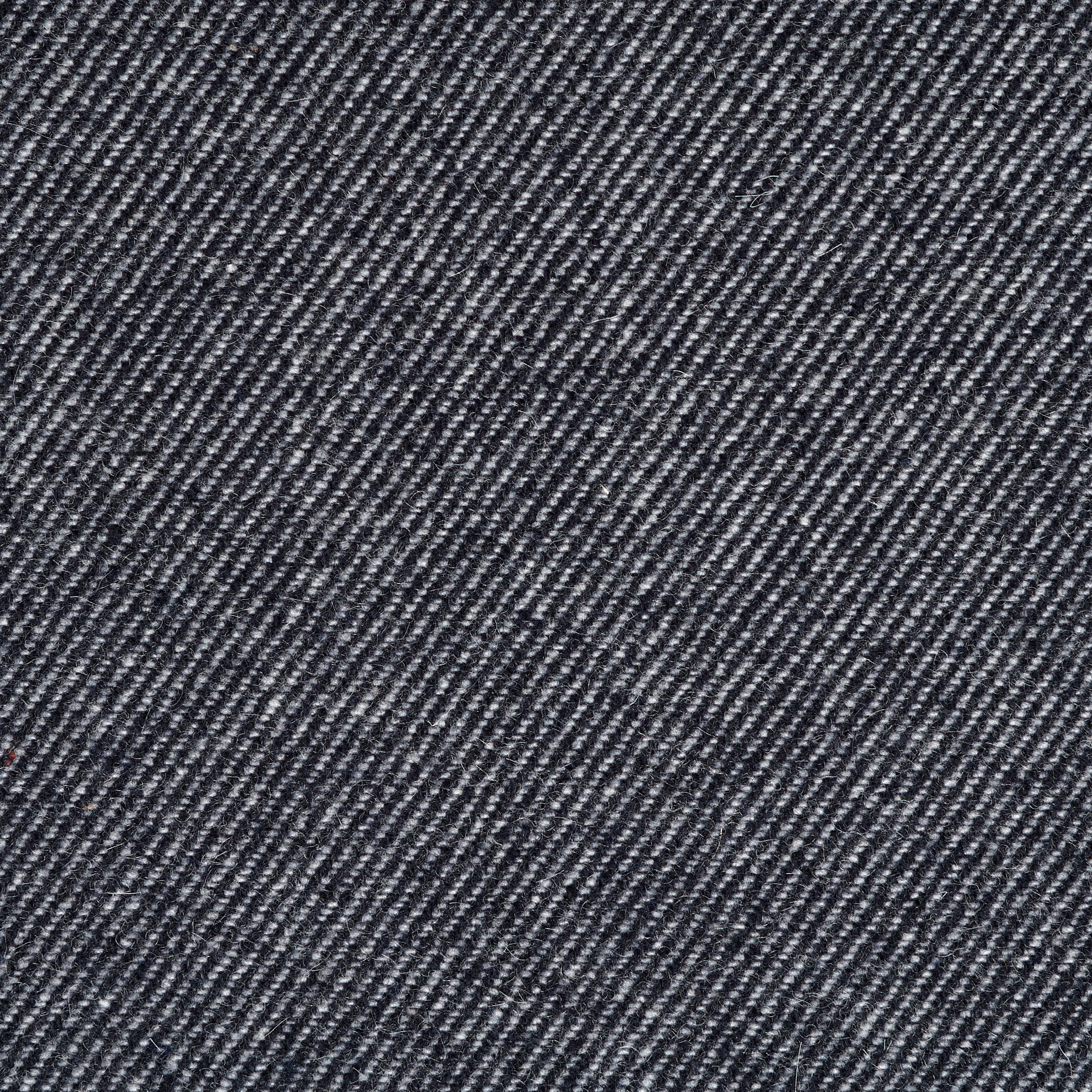 Twill, Melange, Blue Indigo (F000044545) - Gewebe