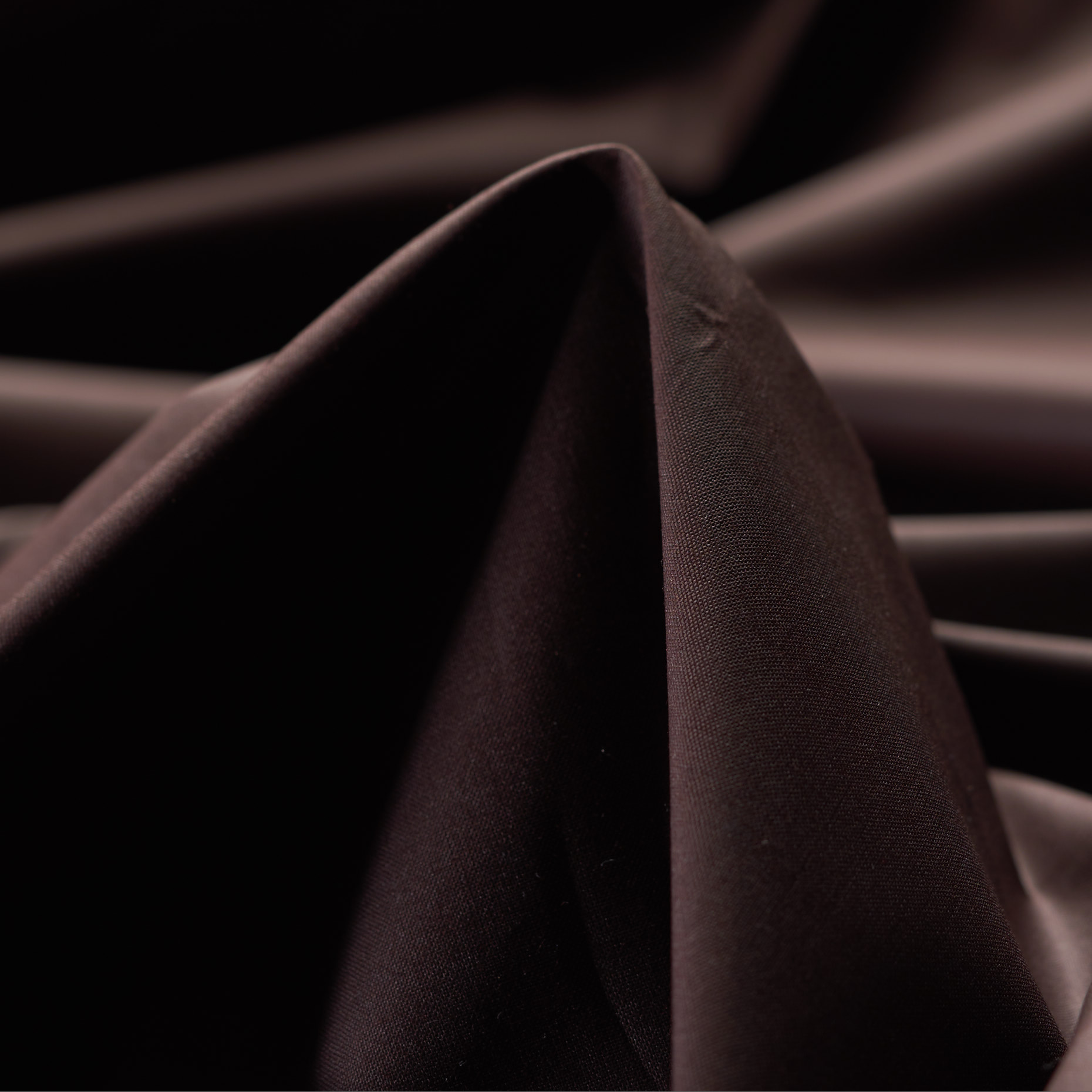 POPLIN, COTTON, COATED, COCOA BROWN (F000010375)