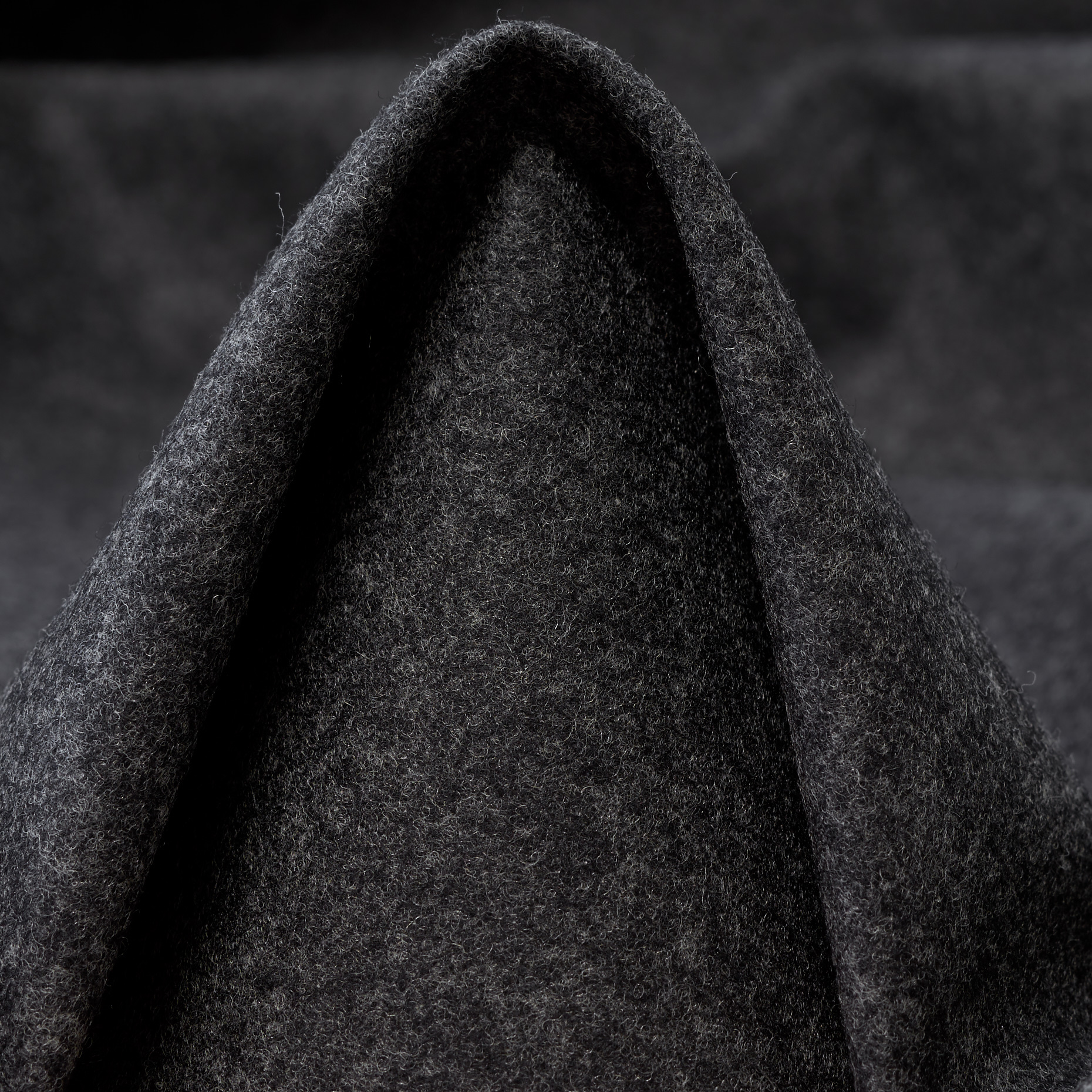 DOUBLE, WOOL, BONDED, BLACKENED PEARL&ROSE QUARTZ (F000027002)