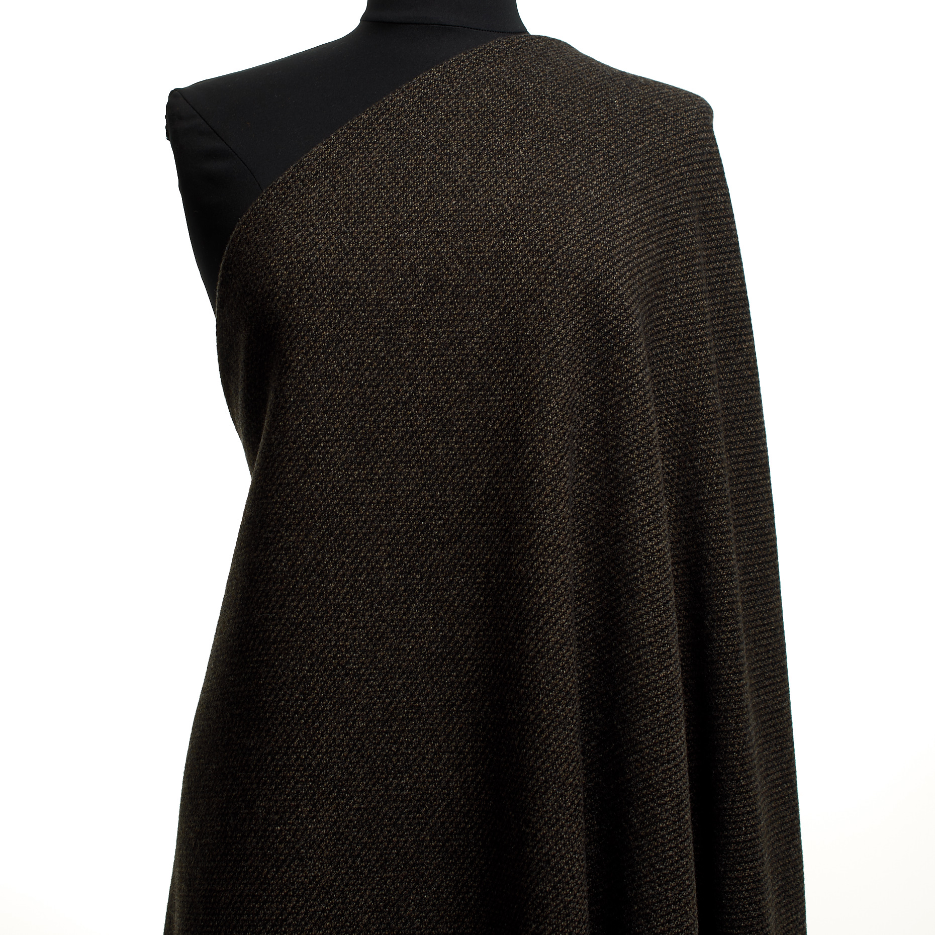 WOOL, MICRO DESIGN, SEAL BROWN (F000048115) - Mannequin