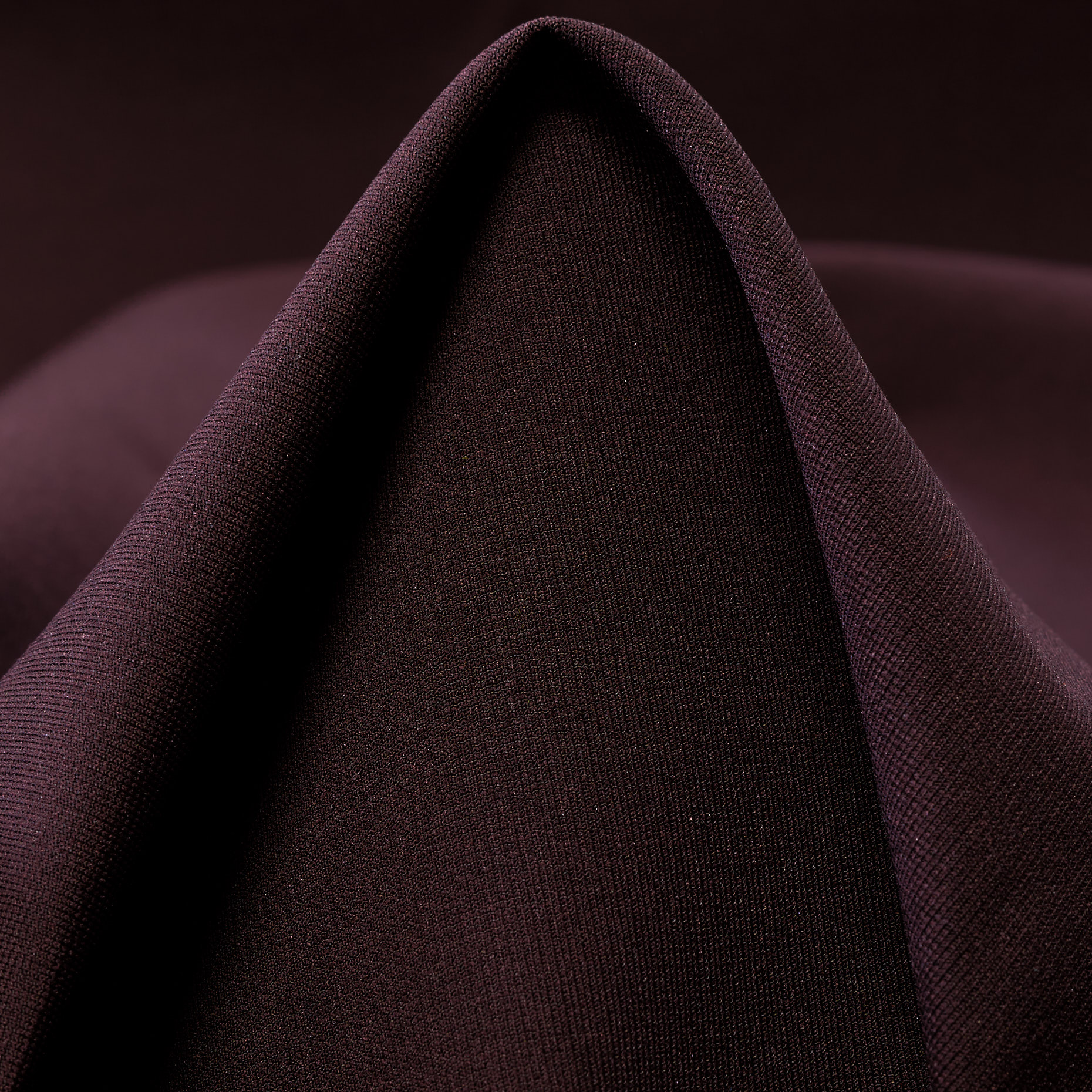 JERSEY, PUNTO MILANO, VISCOSE, DARK CHOCOLATE