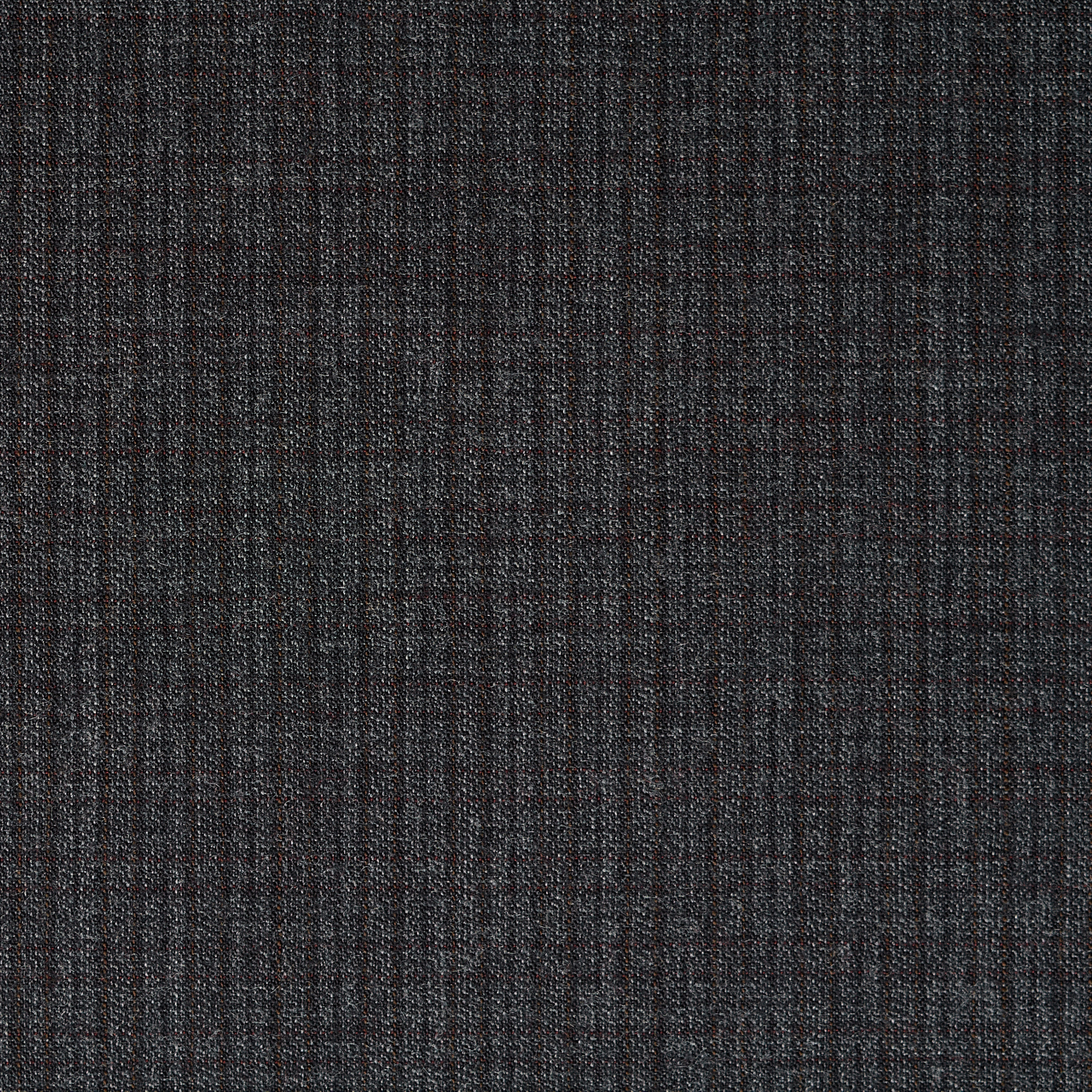 VIRGIN WOOL, CHECK, DARK SHADOW (F000012441) - Texture