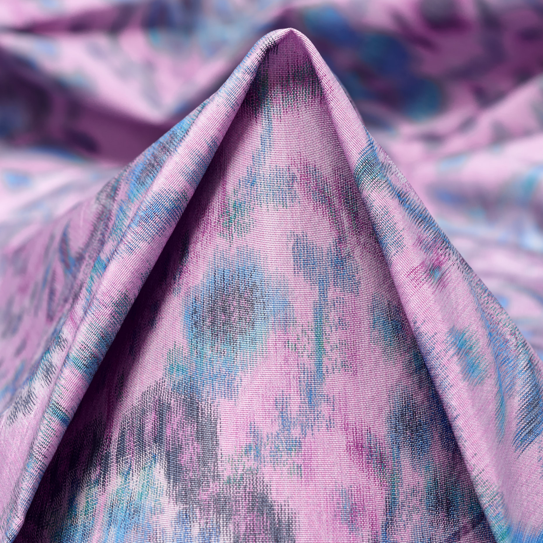 TAFFETA, CHINÉ, FLORAL, ORCHID LILAC (F000042598)