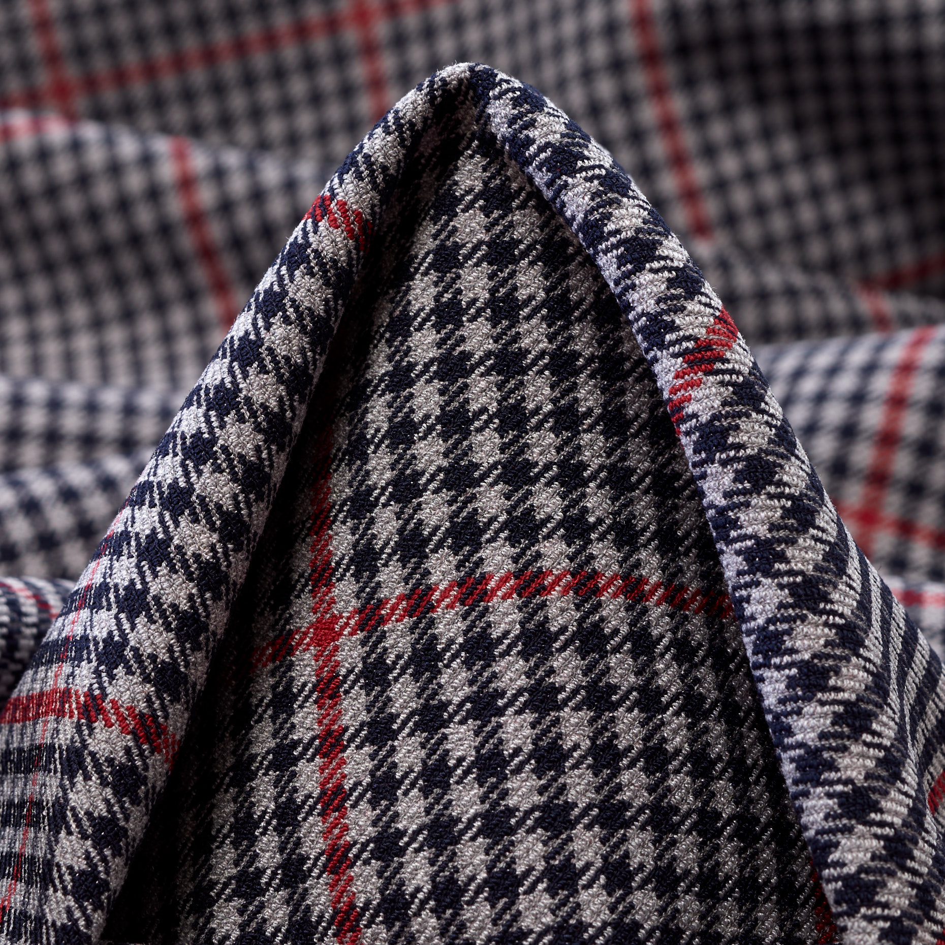 DOUBLE, VISCOSE BLEND, ELASTIC, CHISELED STONE&SALSA (F000038381)