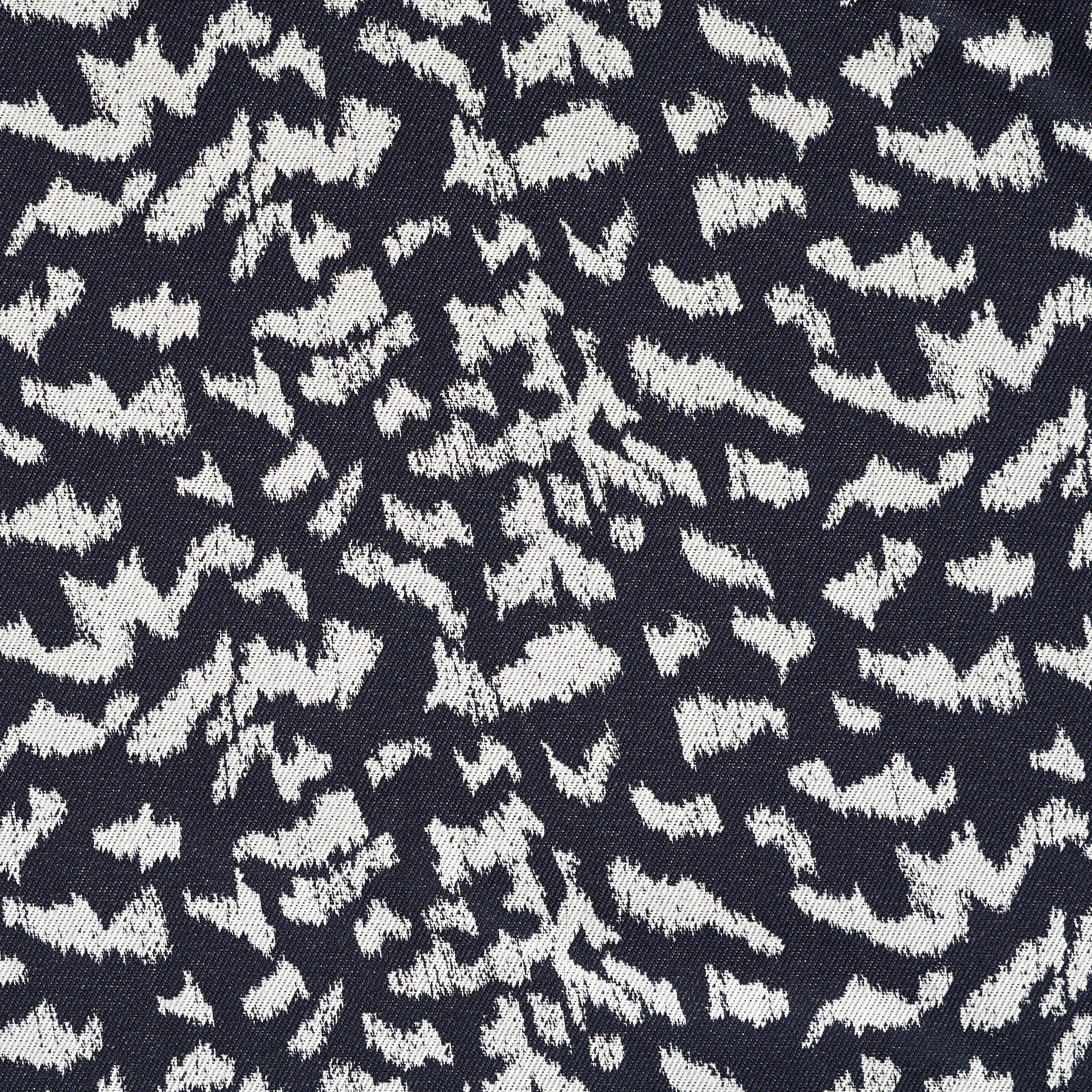 JACQUARD, COTTON, ELASTIC, IVORY&POLAR NIGHT (F000038280) - Texture